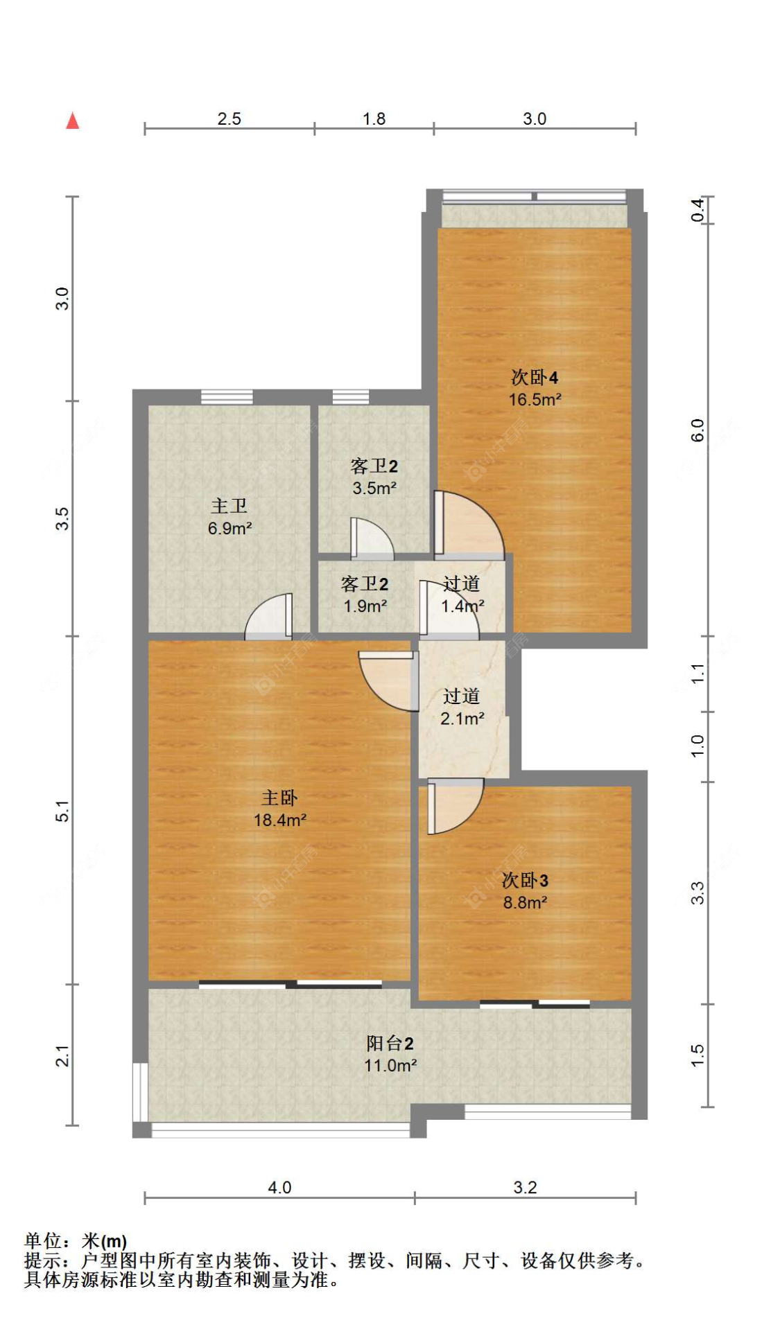 苏州建发和玺在售二手房源户型图_小牛看房