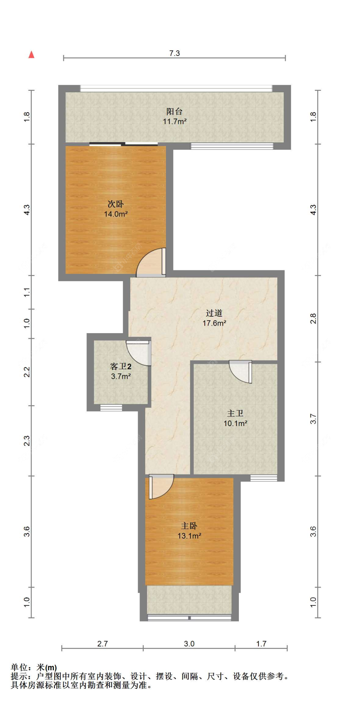 苏州建发泱誉在售二手房源户型图_小牛看房