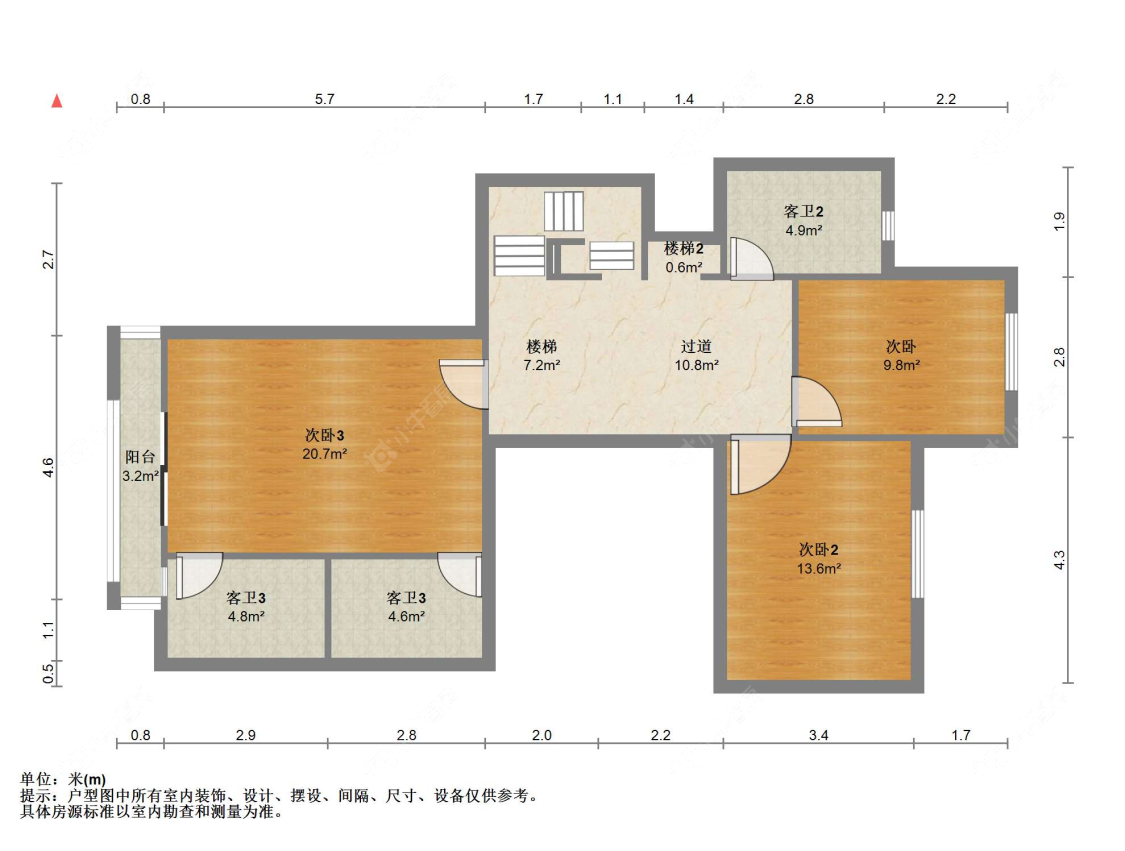 苏州世茂九溪墅(别墅)在售二手房源户型图_小牛看房