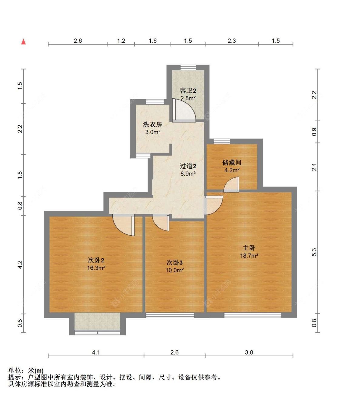 苏州中南樾府在售二手房源户型图_小牛看房