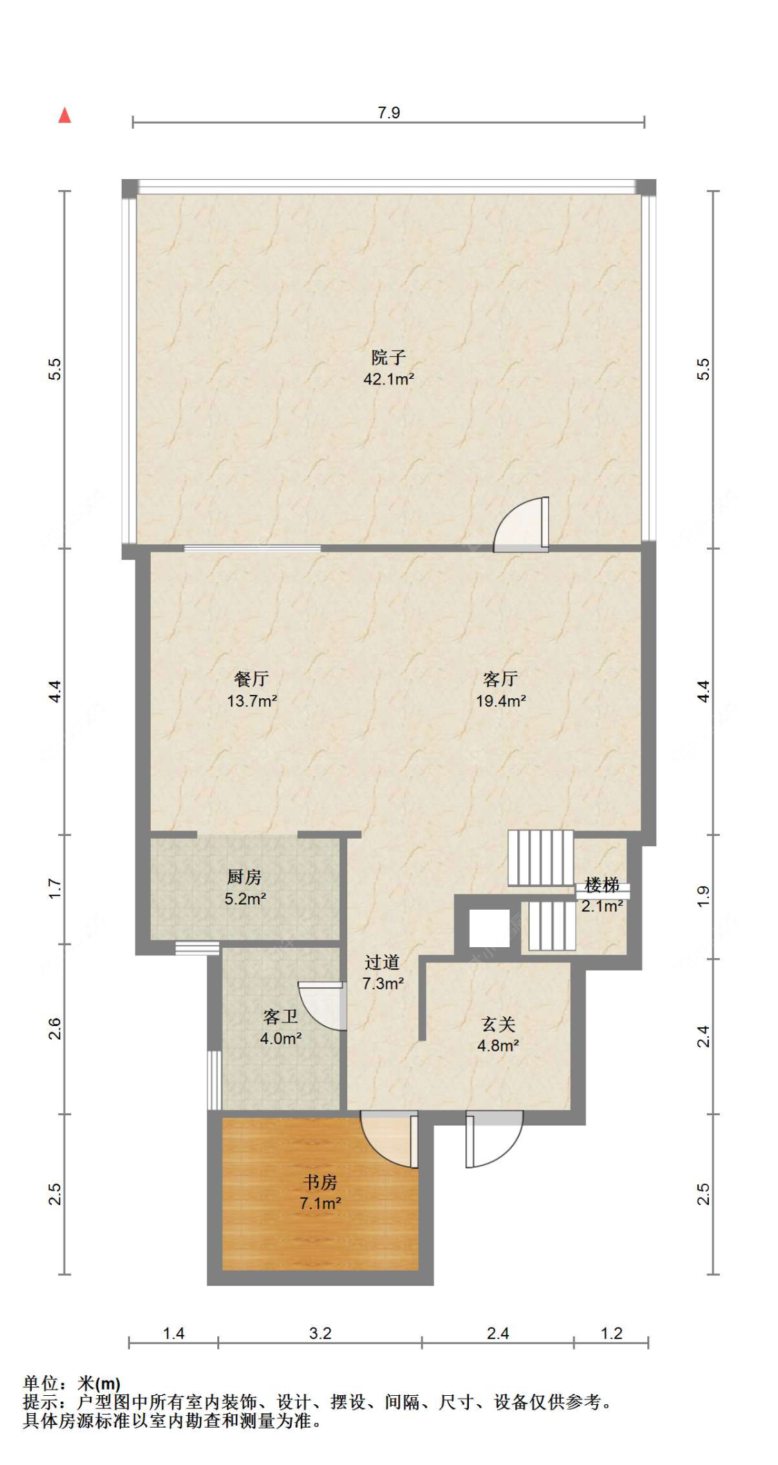 苏州石榴江南院子在售二手房源户型图_小牛看房