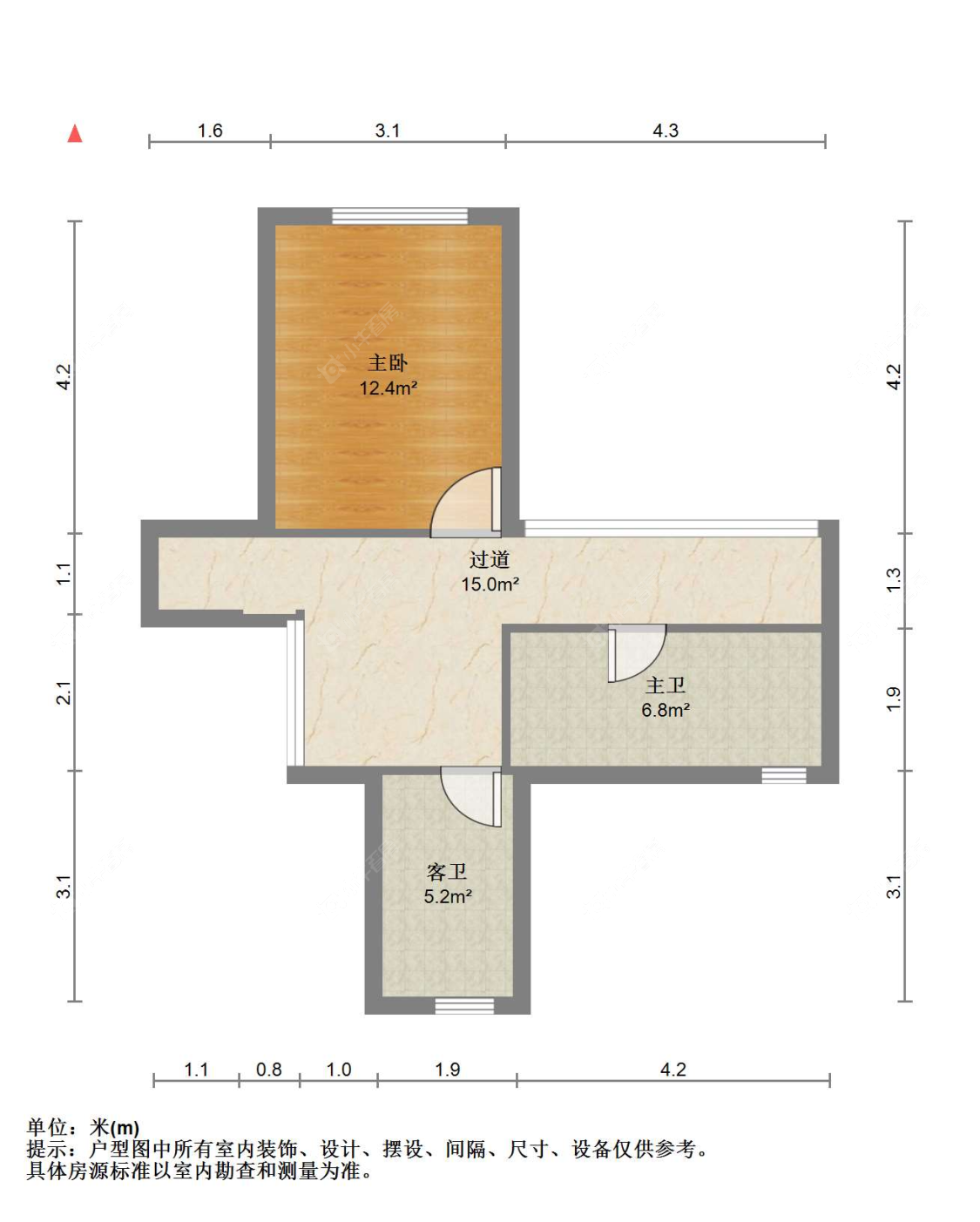 苏州中南樾府在售二手房源户型图_小牛看房