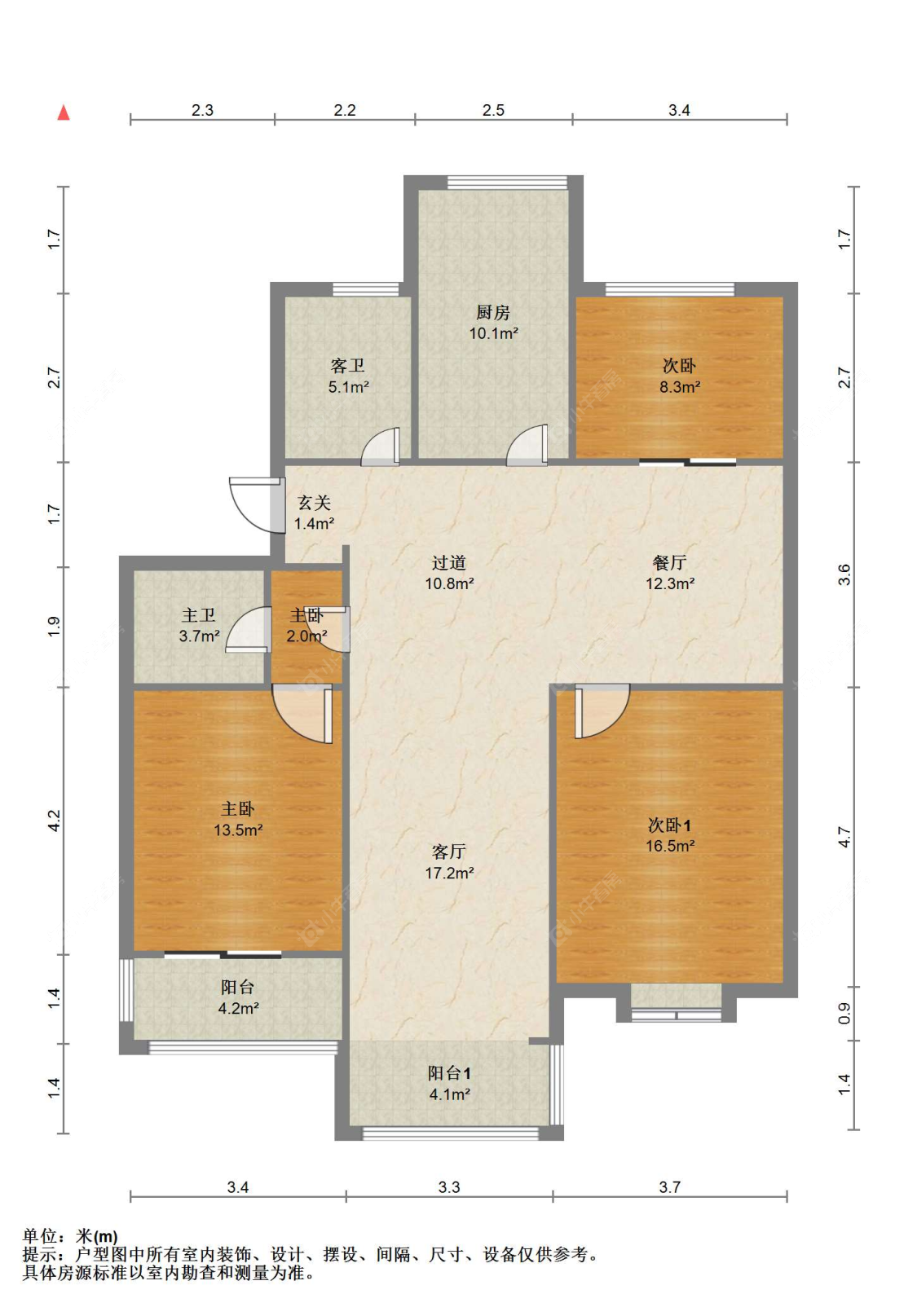 苏州通运新村(50-71幢)在售二手房源户型图_小牛看房
