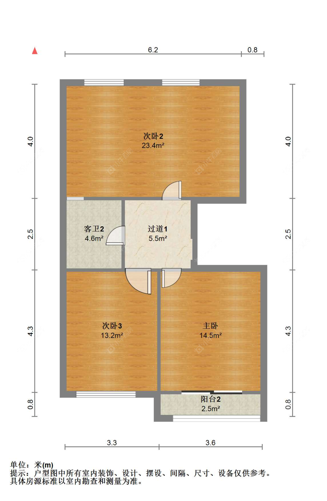 苏州福新苑在售二手房源户型图_小牛看房