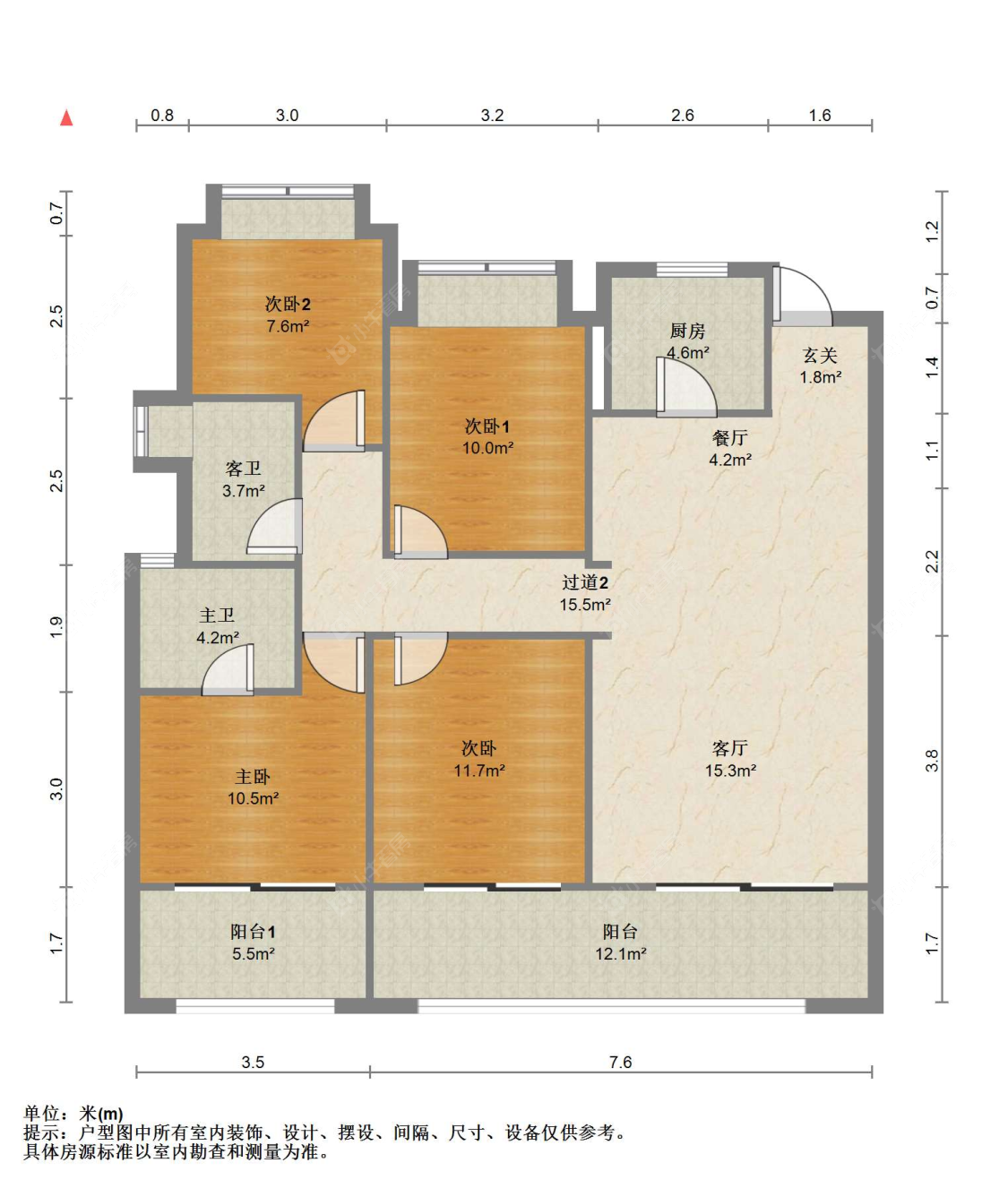 苏州建发御珑湾在售二手房源户型图_小牛看房