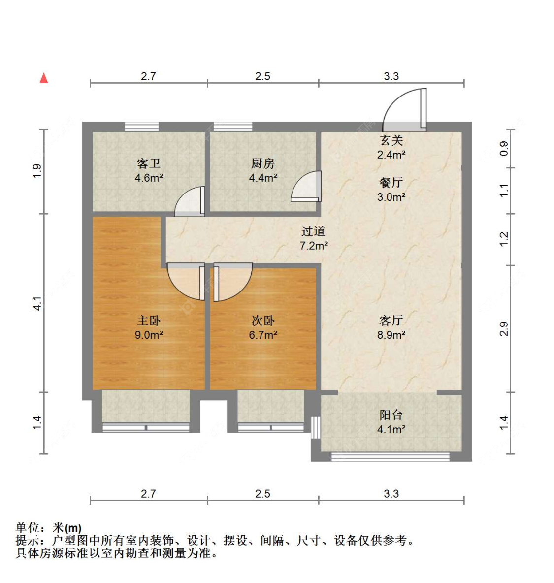 苏州悦隆新村在售二手房源户型图_小牛看房
