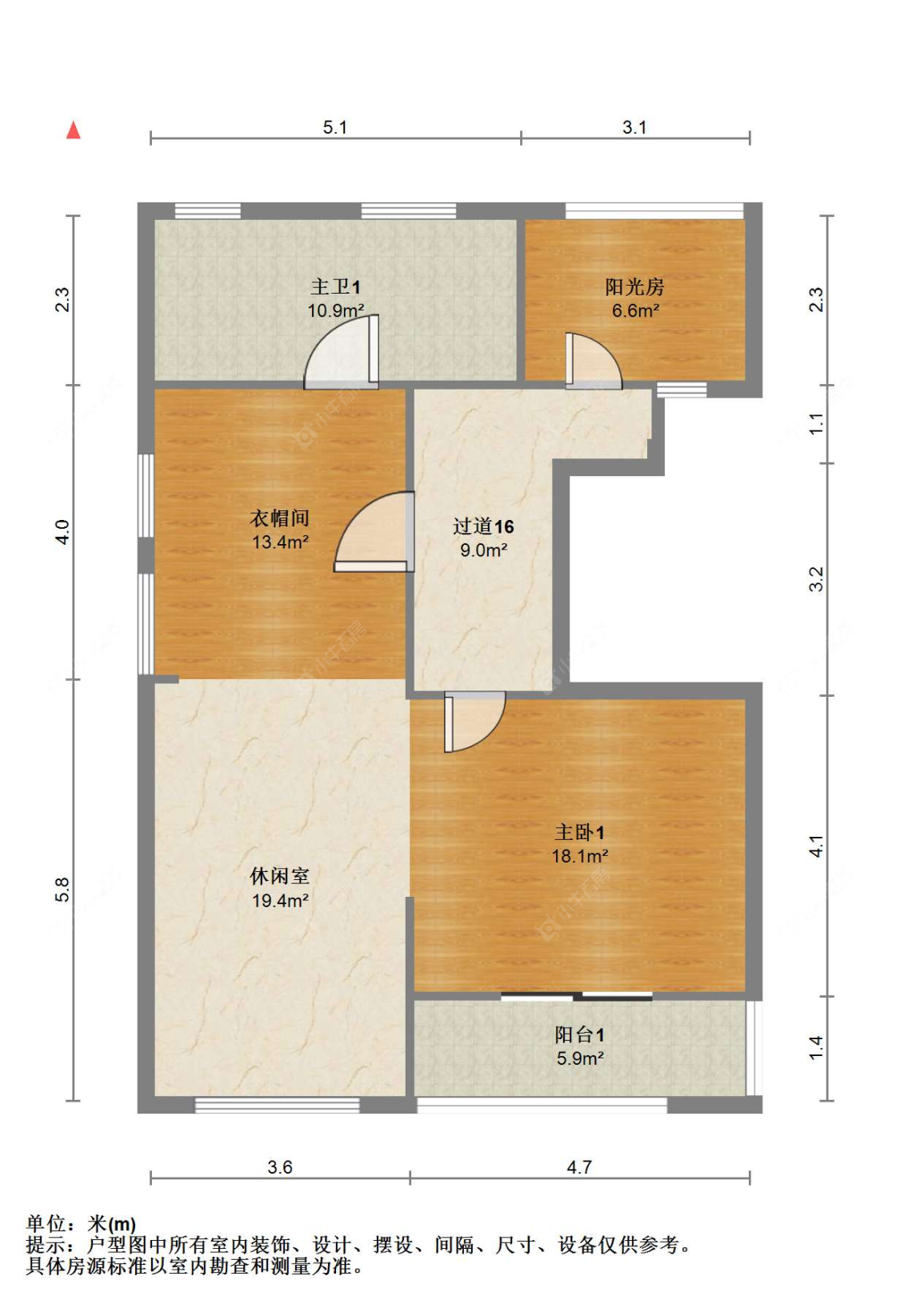 苏州中昊檀宫在售二手房源户型图_小牛看房