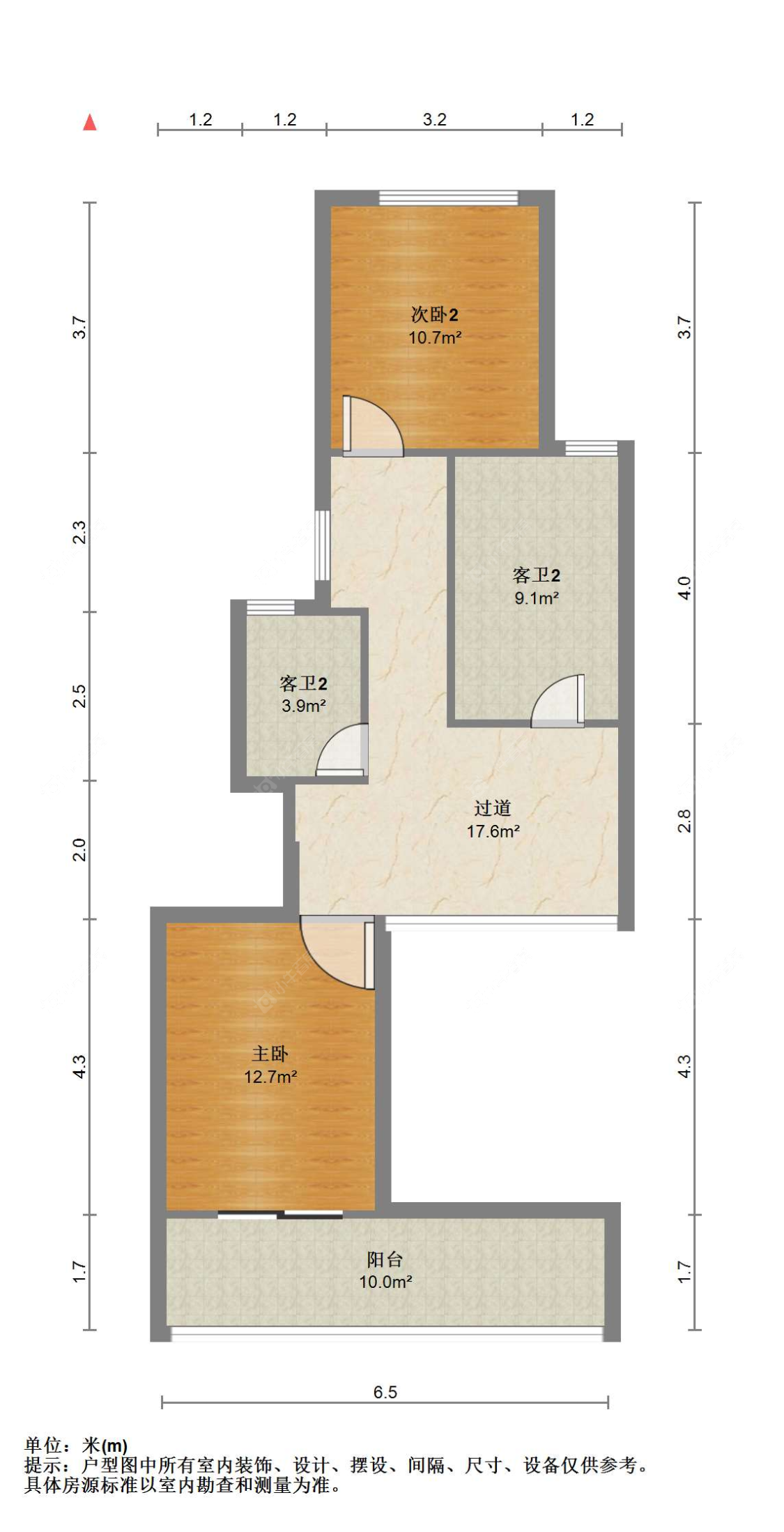 苏州建发御珑湾在售二手房源户型图_小牛看房