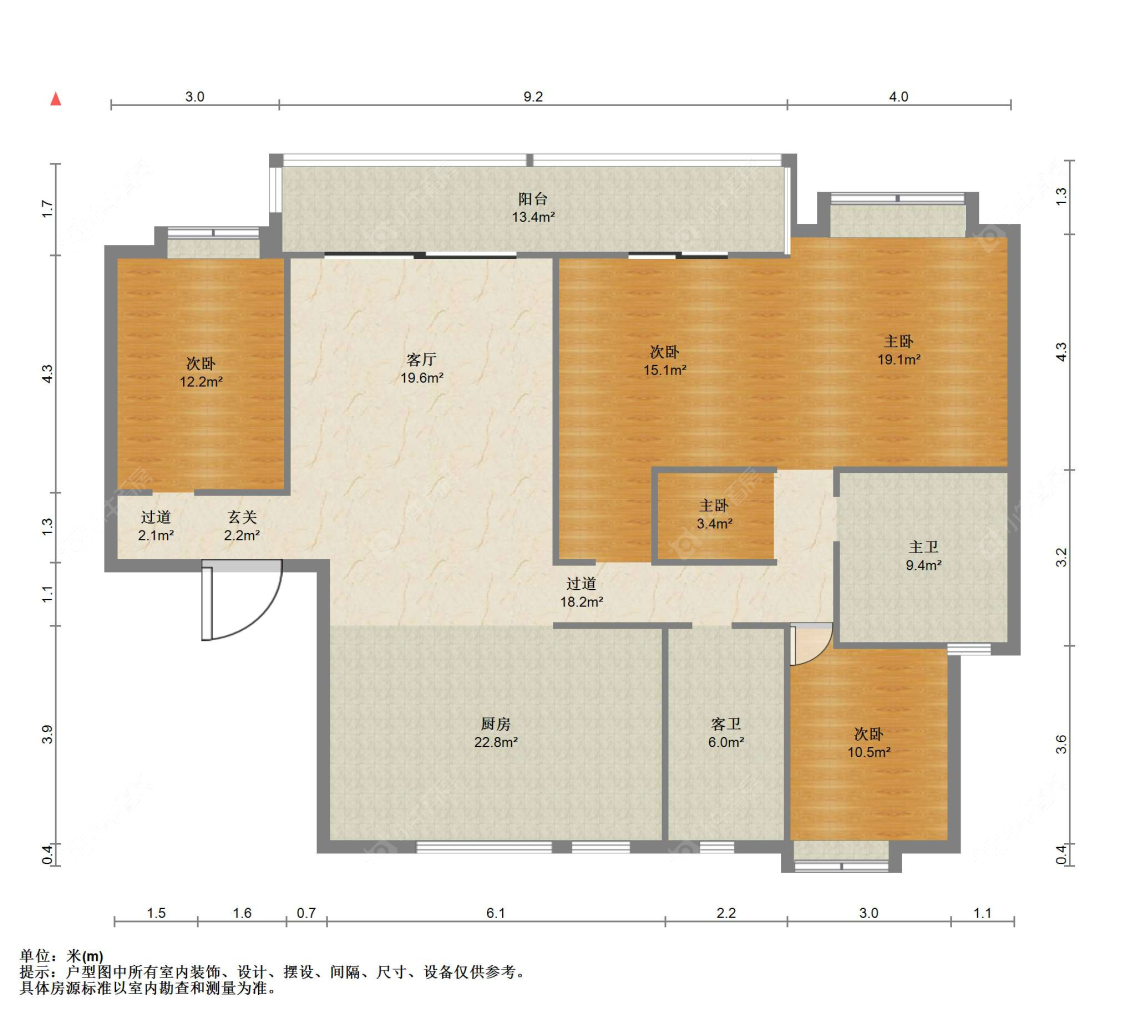 苏州云樾兰庭在售二手房源户型图_小牛看房