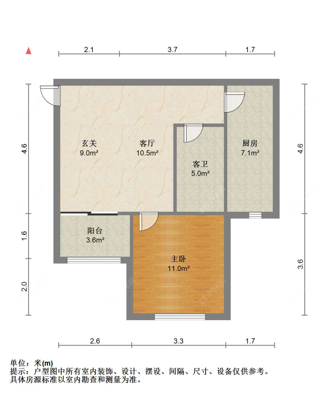 苏州幸福里在售二手房源户型图_小牛看房