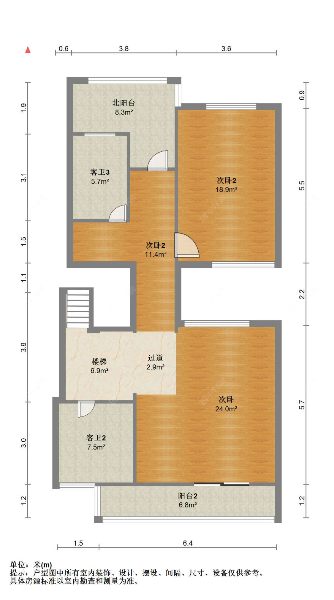 苏州金凤凰温泉逸墅在售二手房源户型图_小牛看房