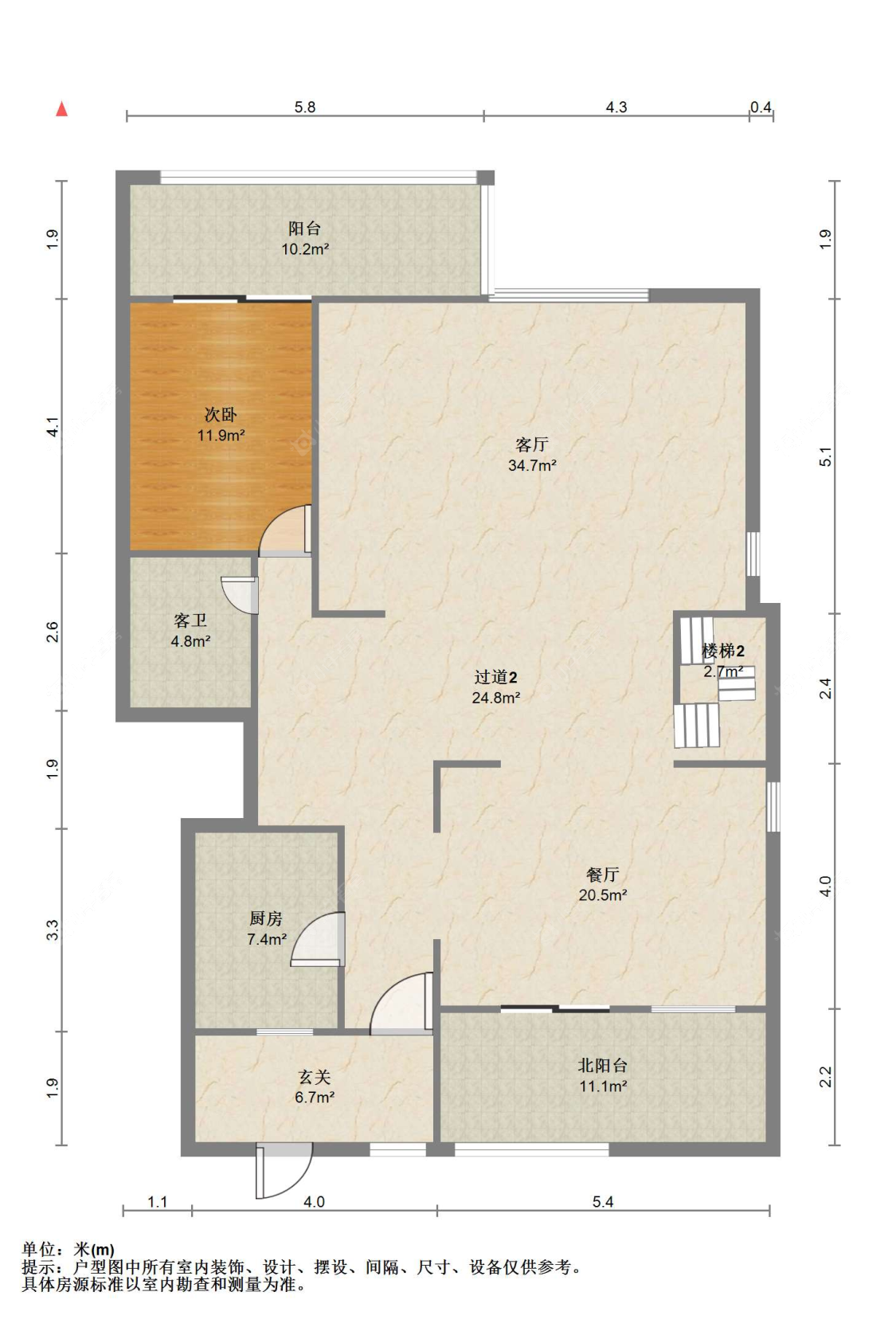 苏州隆基观唐在售二手房源户型图_小牛看房