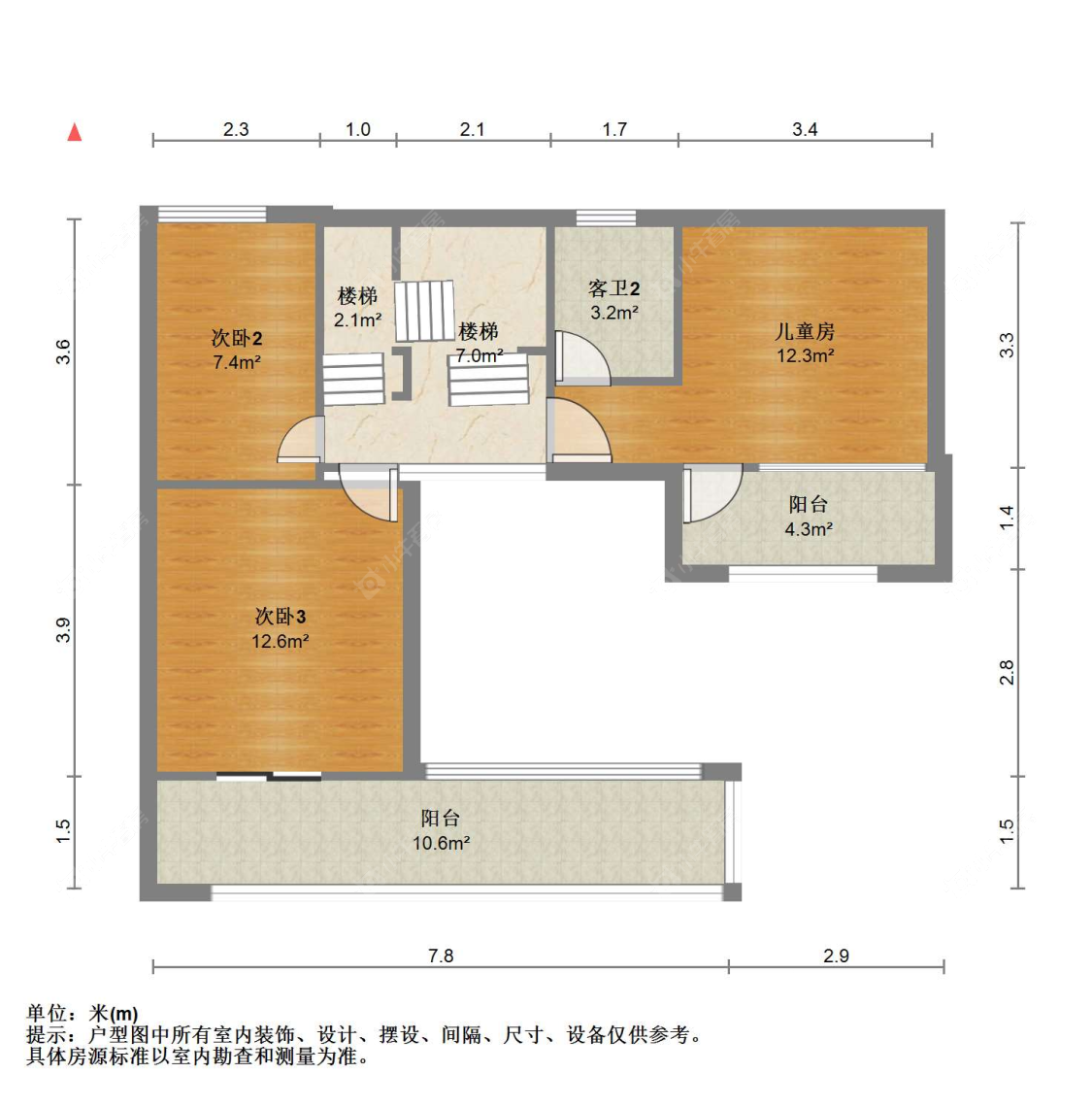 苏州中梁壹号院(一期)在售二手房源户型图_小牛看房