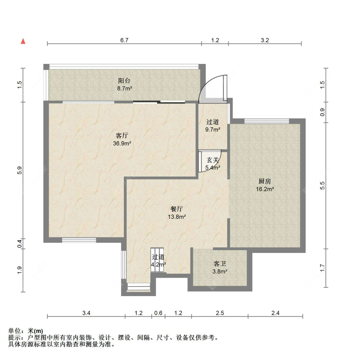 苏州缇香世家在售二手房源户型图_小牛看房