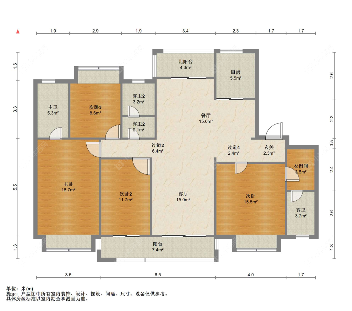 苏州阳光诚域花园在售二手房源户型图_小牛看房
