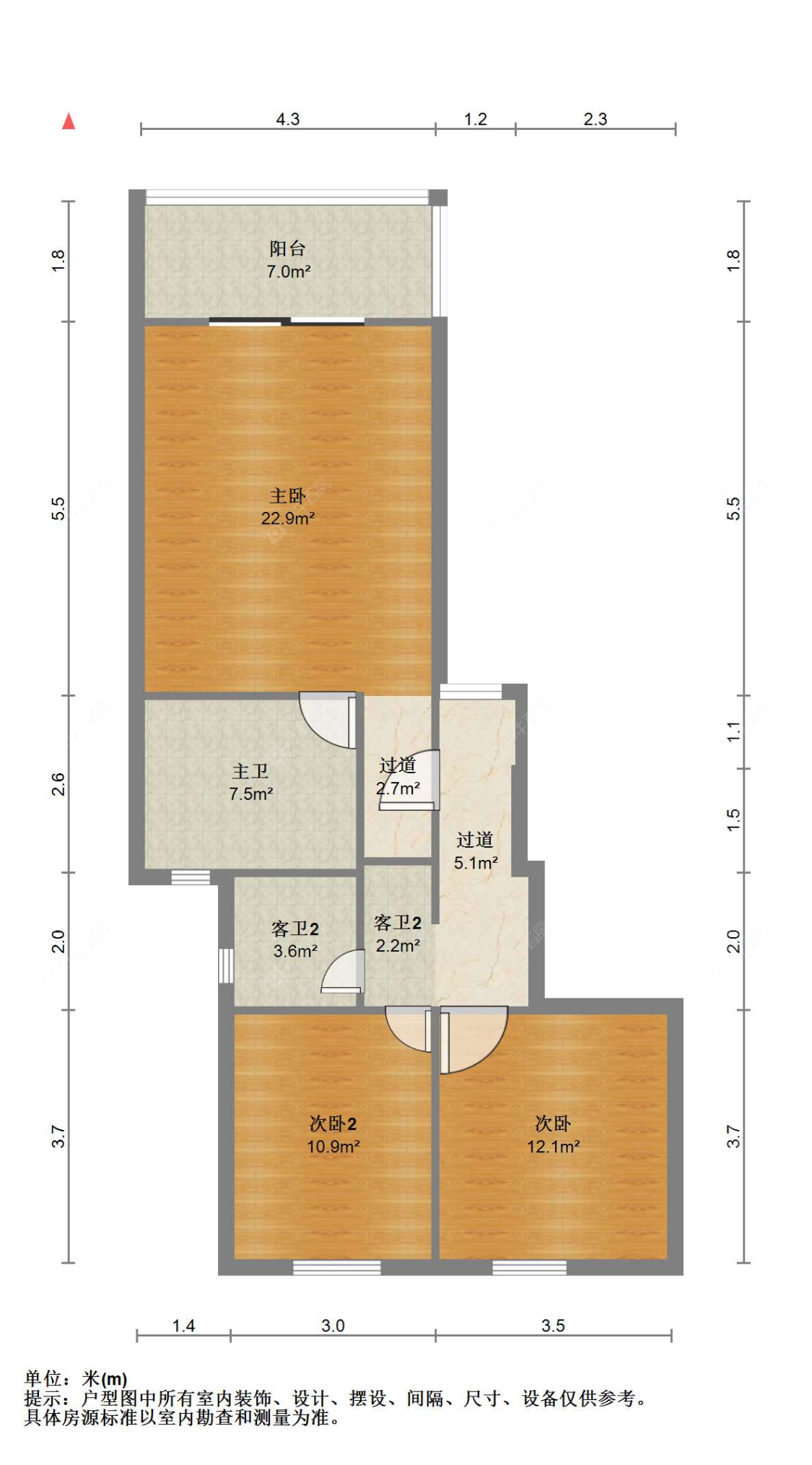 苏州世茂九溪墅(别墅)在售二手房源户型图_小牛看房