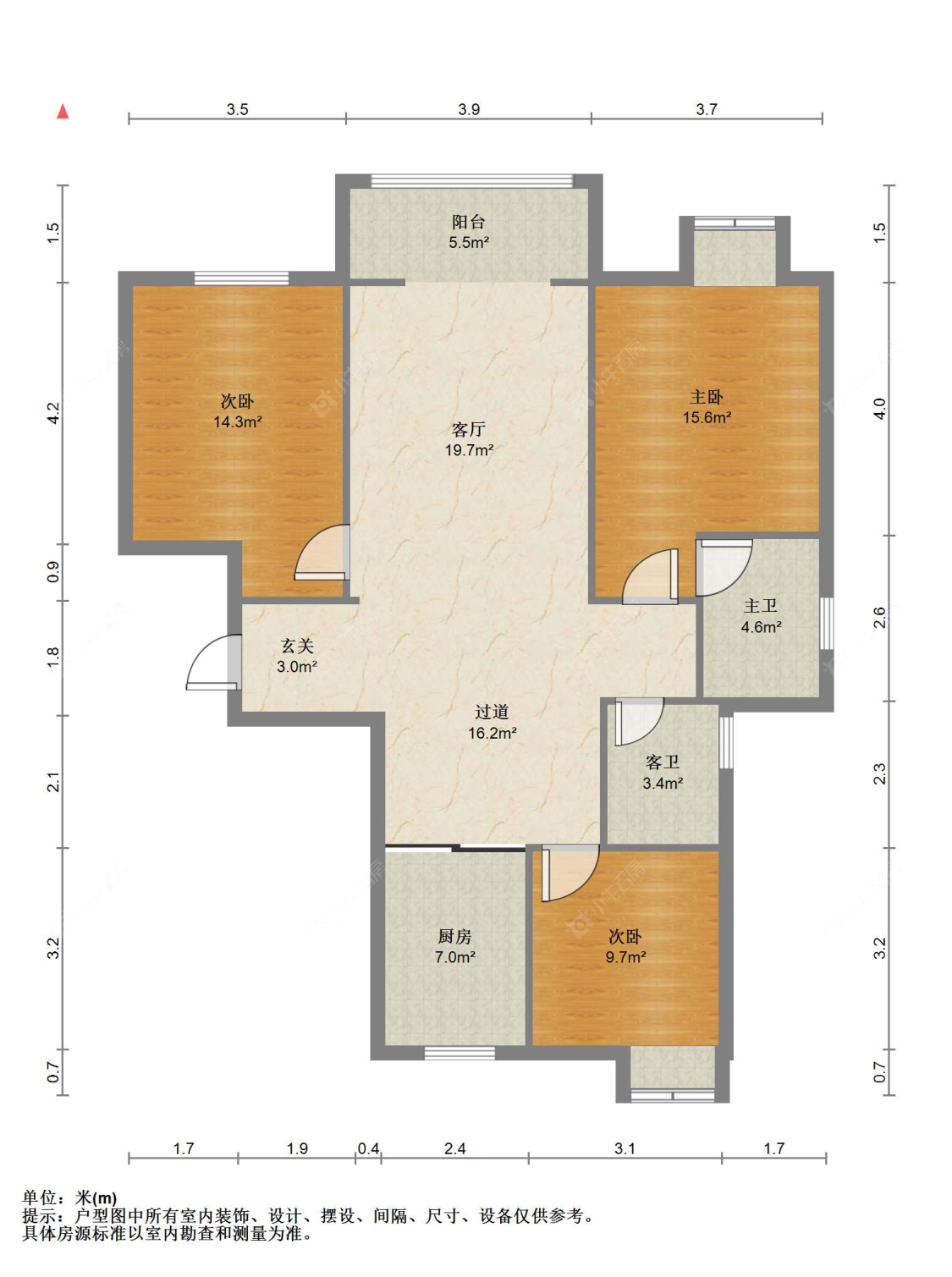苏州新乘北苑四期在售二手房源户型图_小牛看房
