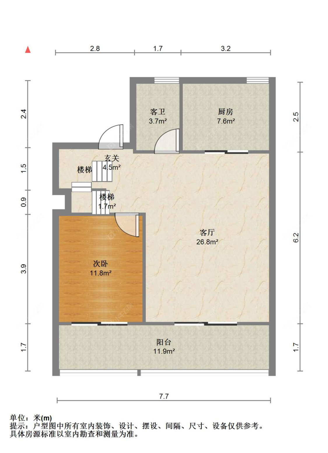 苏州湖悦天境在售二手房源户型图_小牛看房