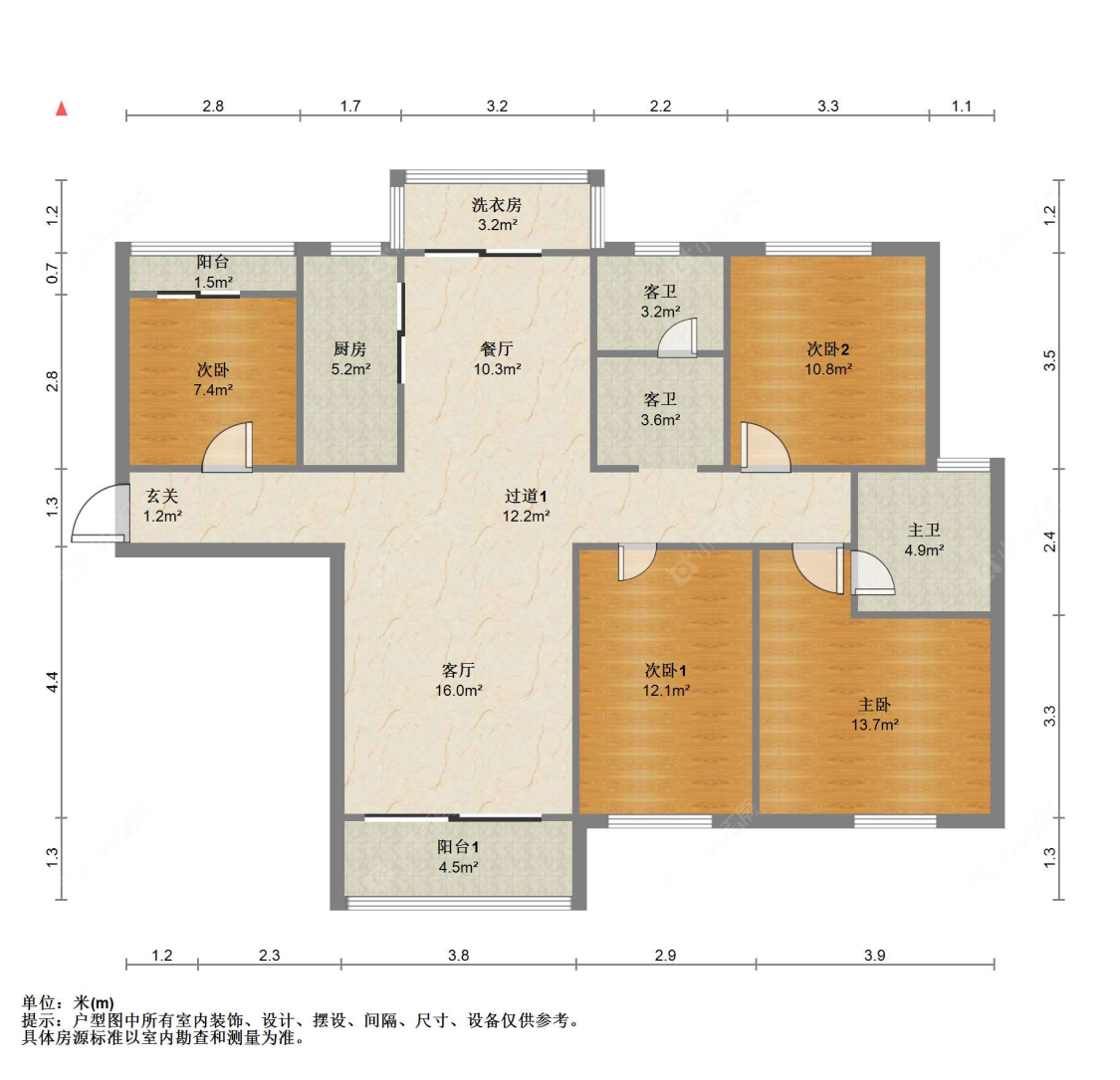苏州君临新城在售二手房源户型图_小牛看房