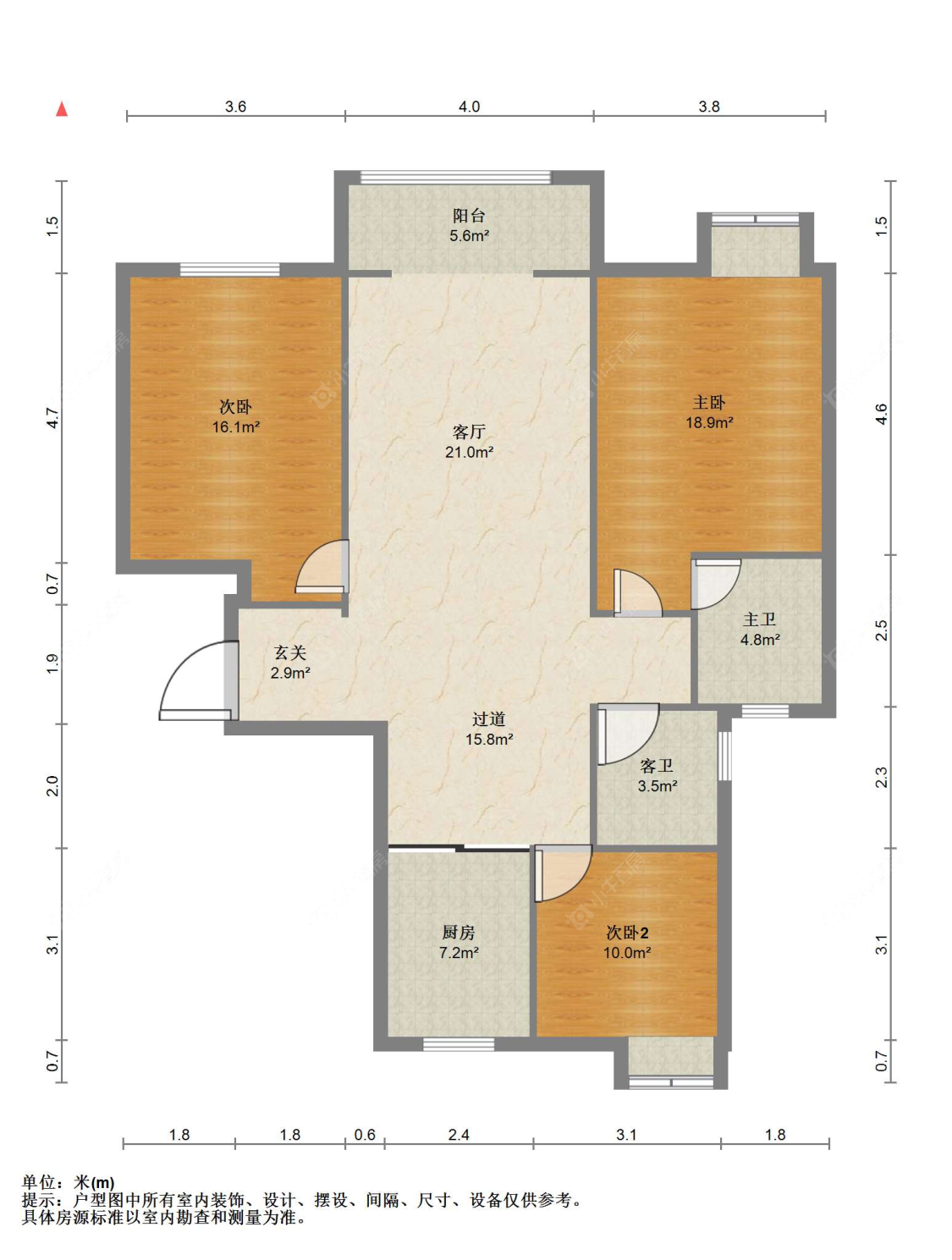 苏州新乘北苑四期在售二手房源户型图_小牛看房