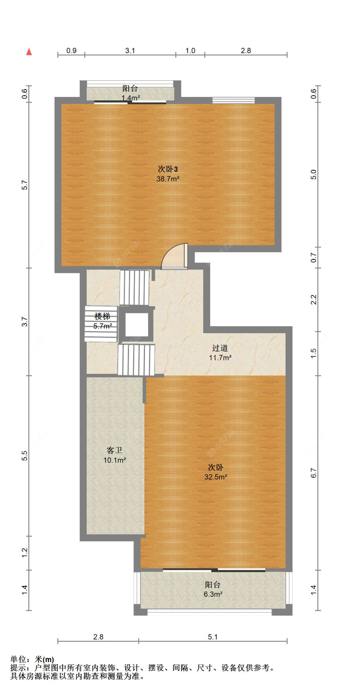 苏州香蜜湖公馆(别墅)东区在售二手房源户型图_小牛看房