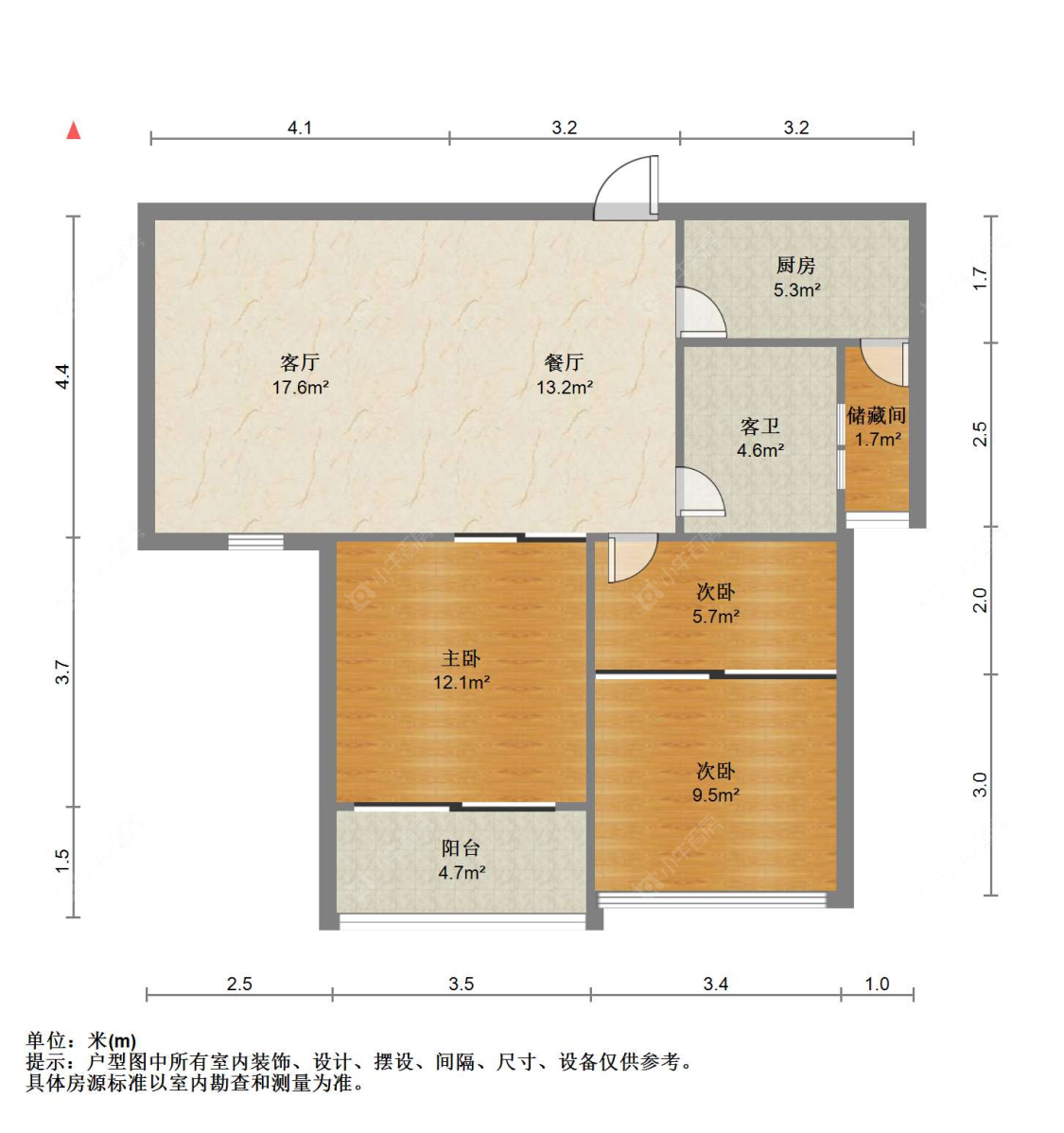 苏州中联铂悦在售二手房源户型图_小牛看房