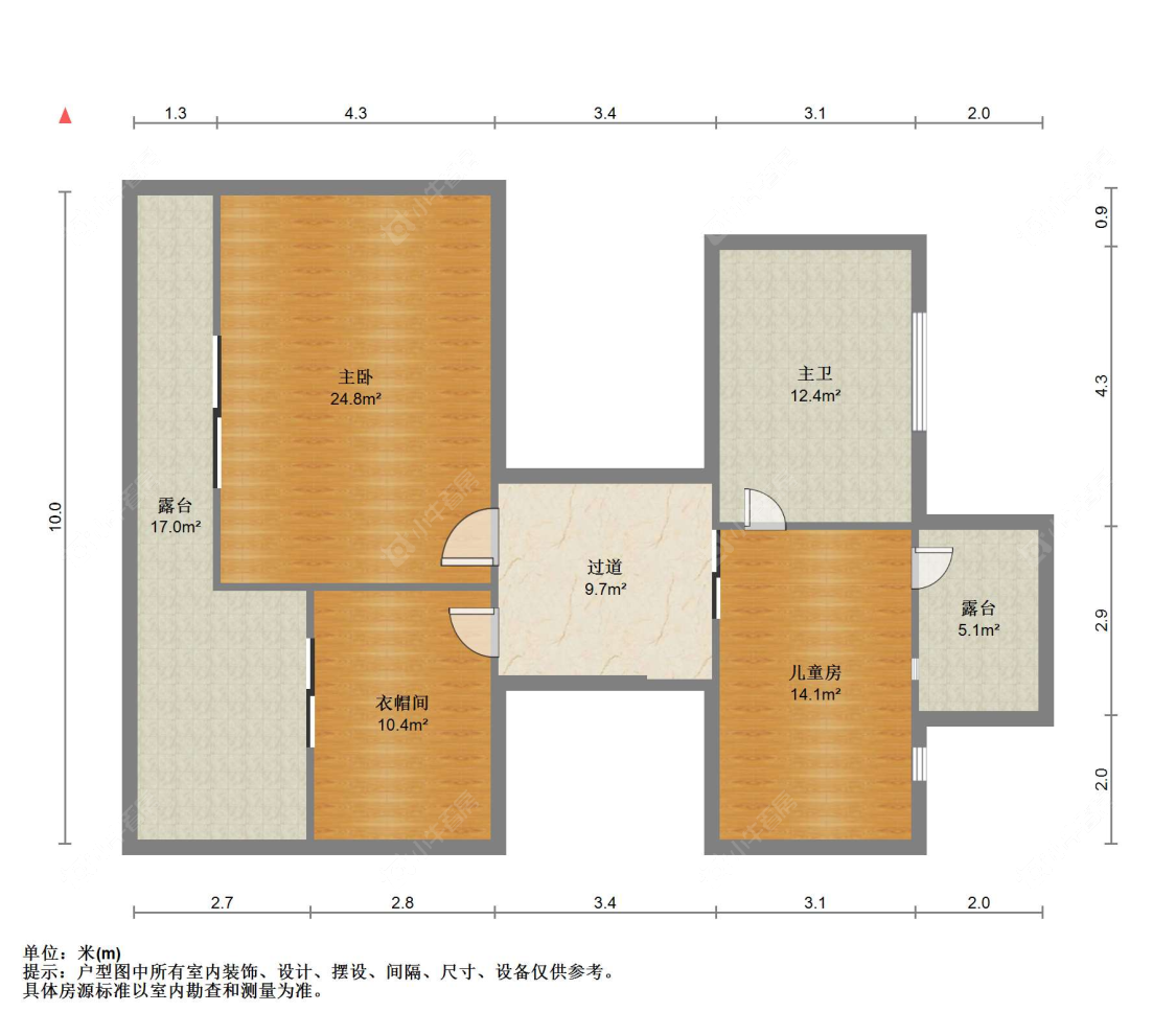 苏州世茂九溪墅(别墅)在售二手房源户型图_小牛看房
