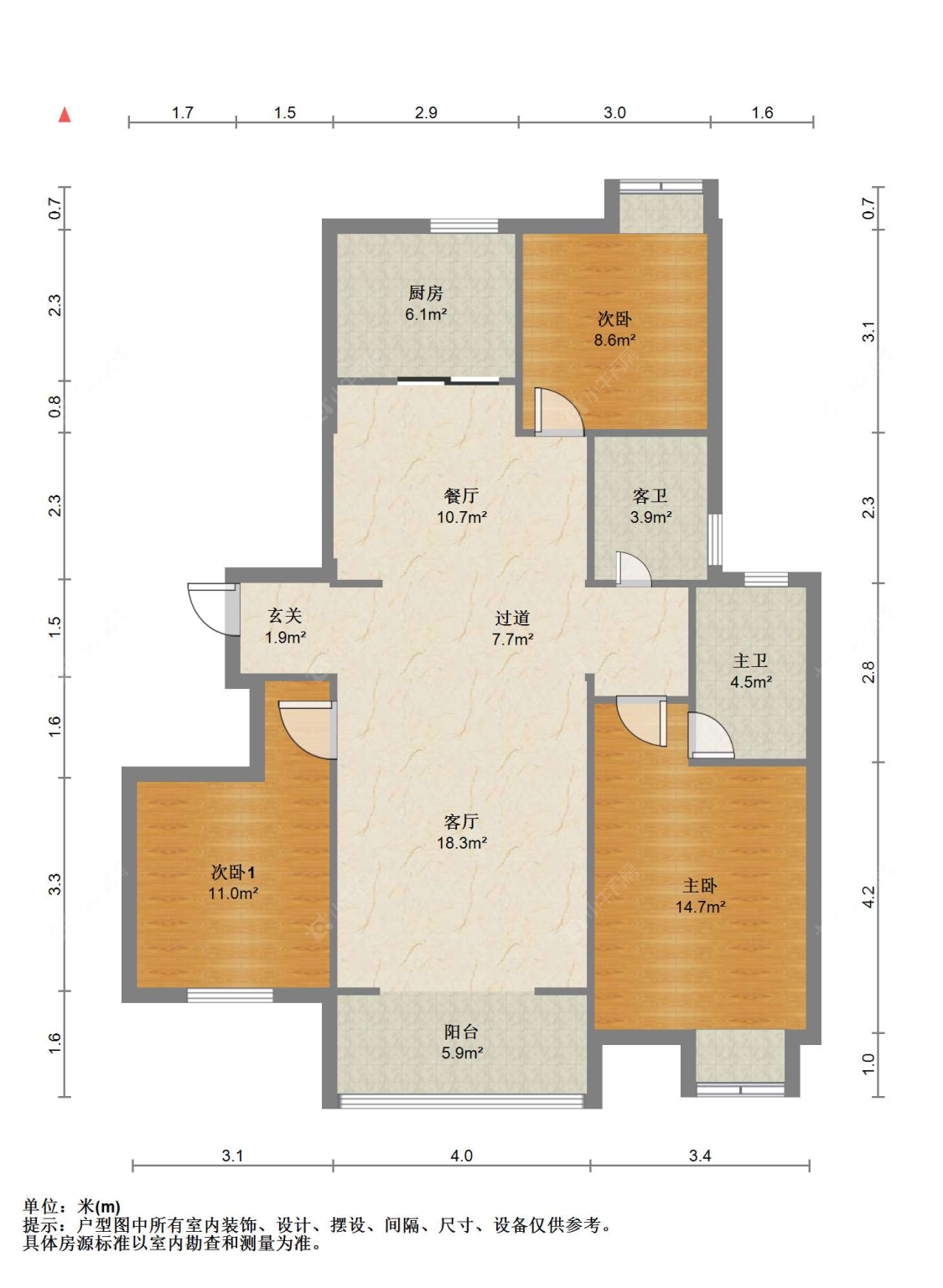 苏州新乘北苑四期在售二手房源户型图_小牛看房