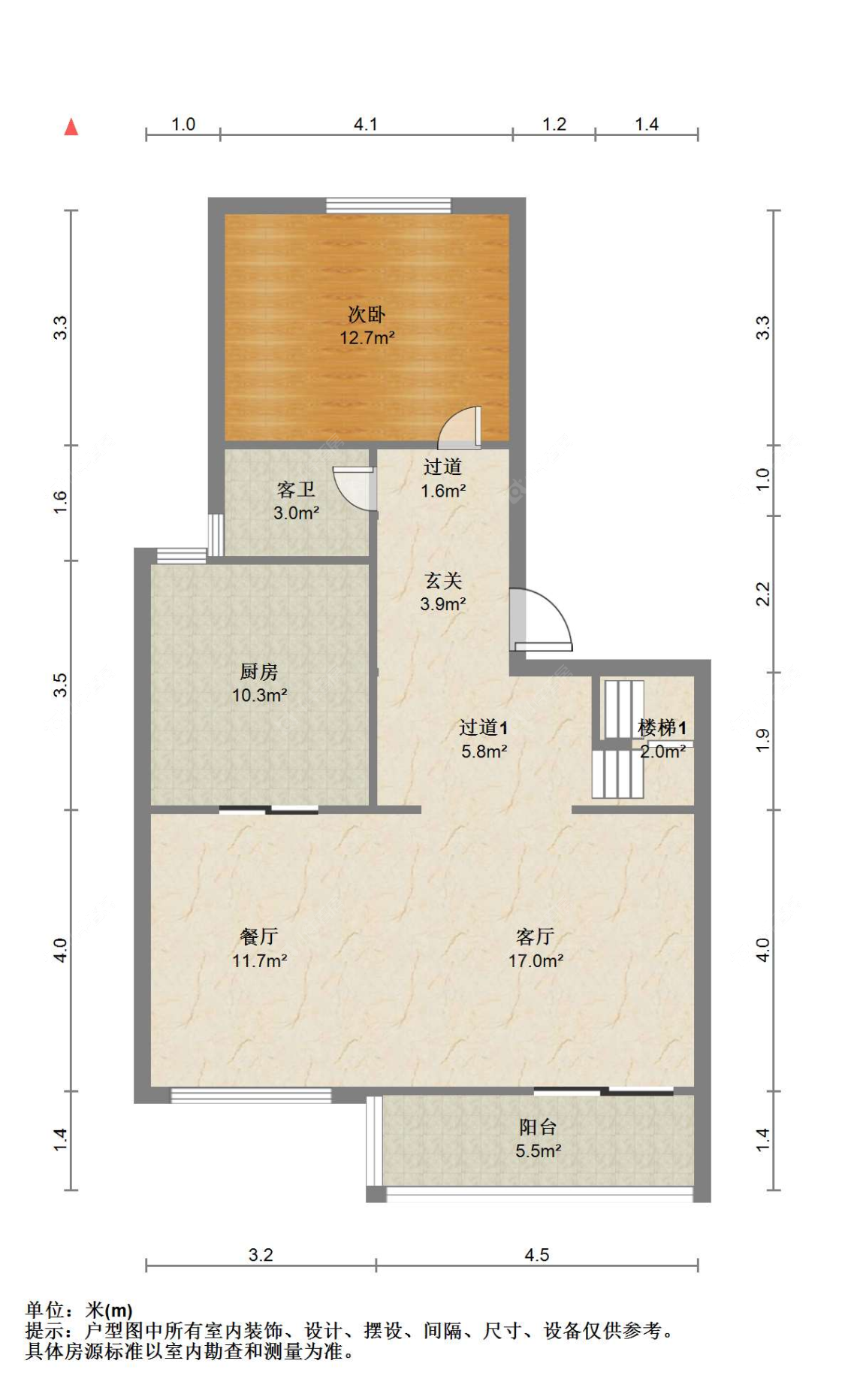 苏州珑樾花园在售二手房源户型图_小牛看房