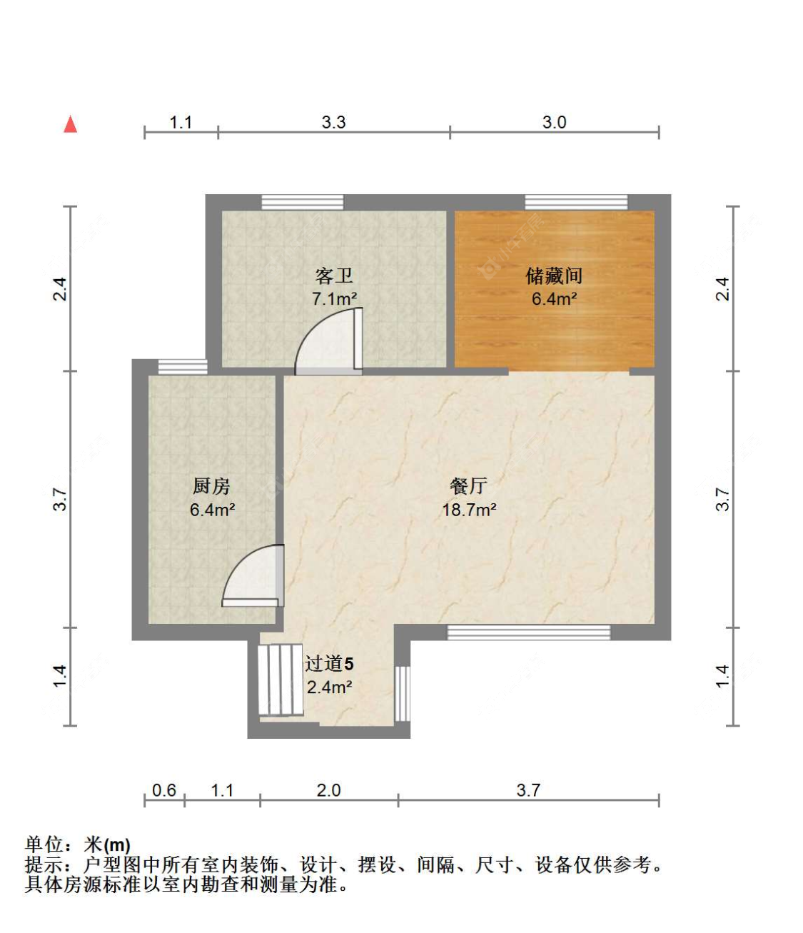 苏州帝景豪园在售二手房源户型图_小牛看房