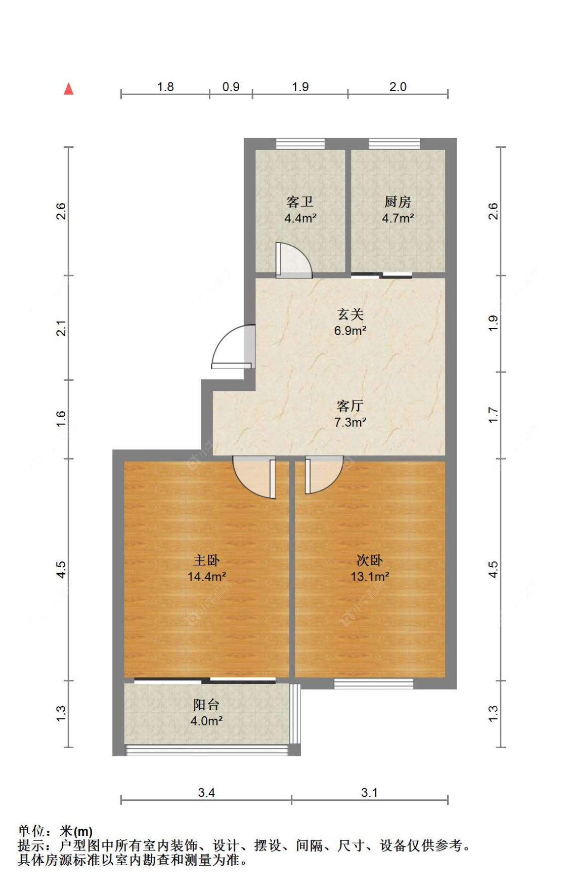苏州南苑新村(西区)在售二手房源户型图_小牛看房