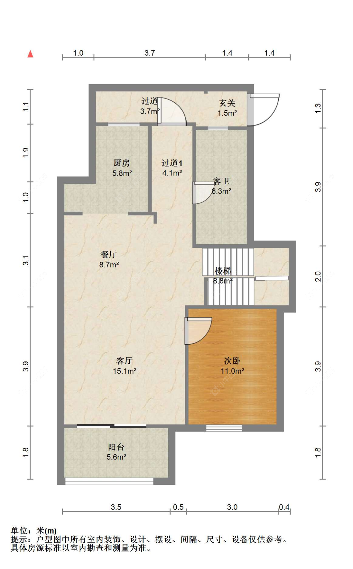 苏州碧桂园天玺在售二手房源户型图_小牛看房