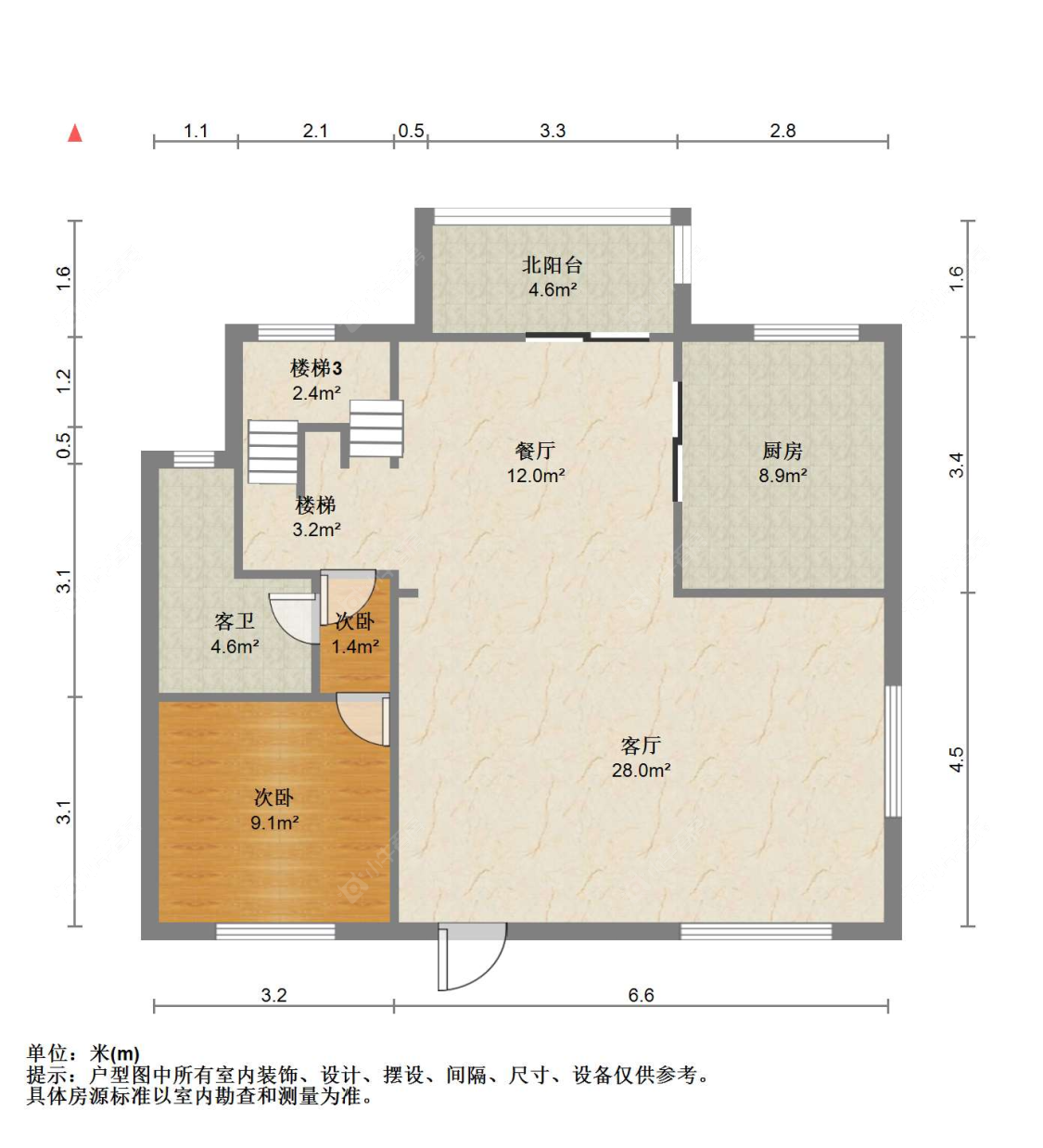 苏州莱顿小镇(别墅)在售二手房源户型图_小牛看房