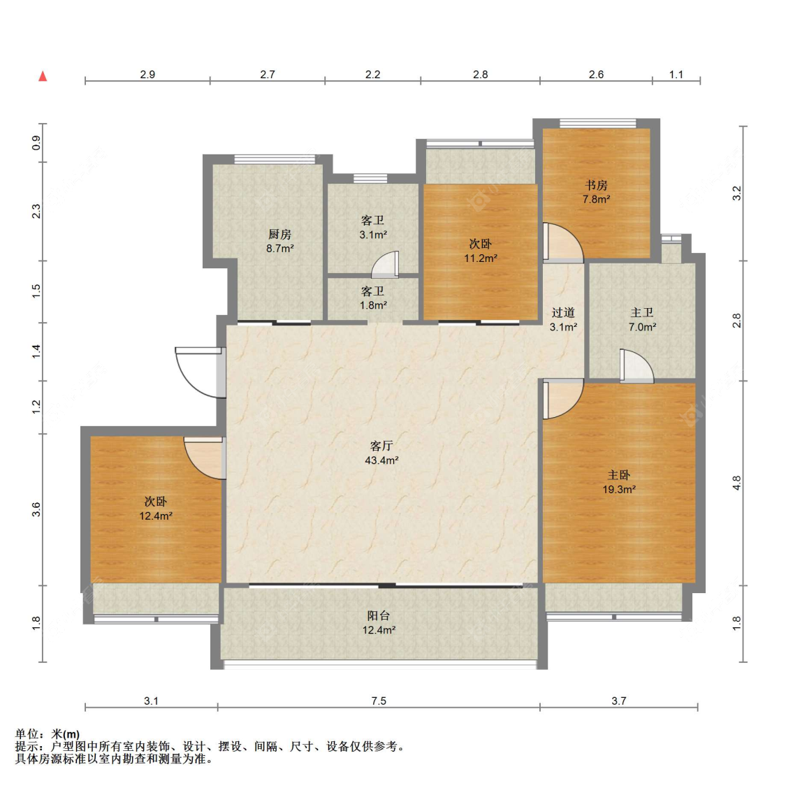 苏州金新城万科大都会在售二手房源_小牛看房