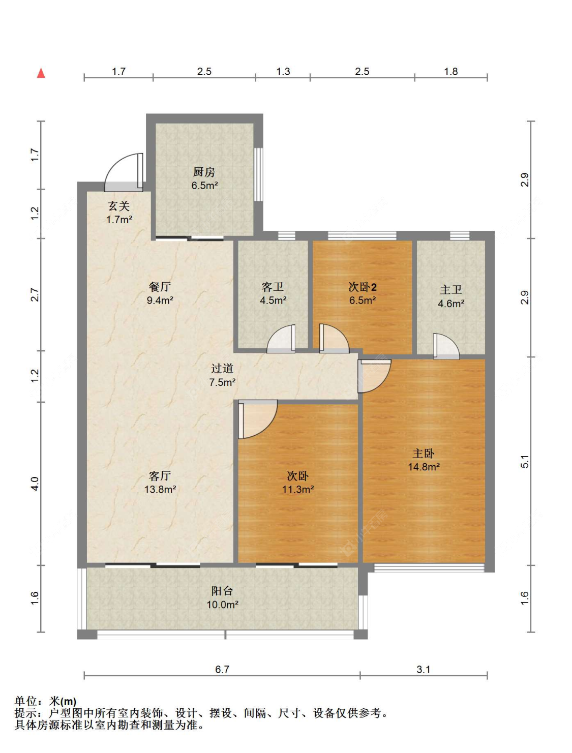 苏州建发御珑湾在售二手房源户型图_小牛看房