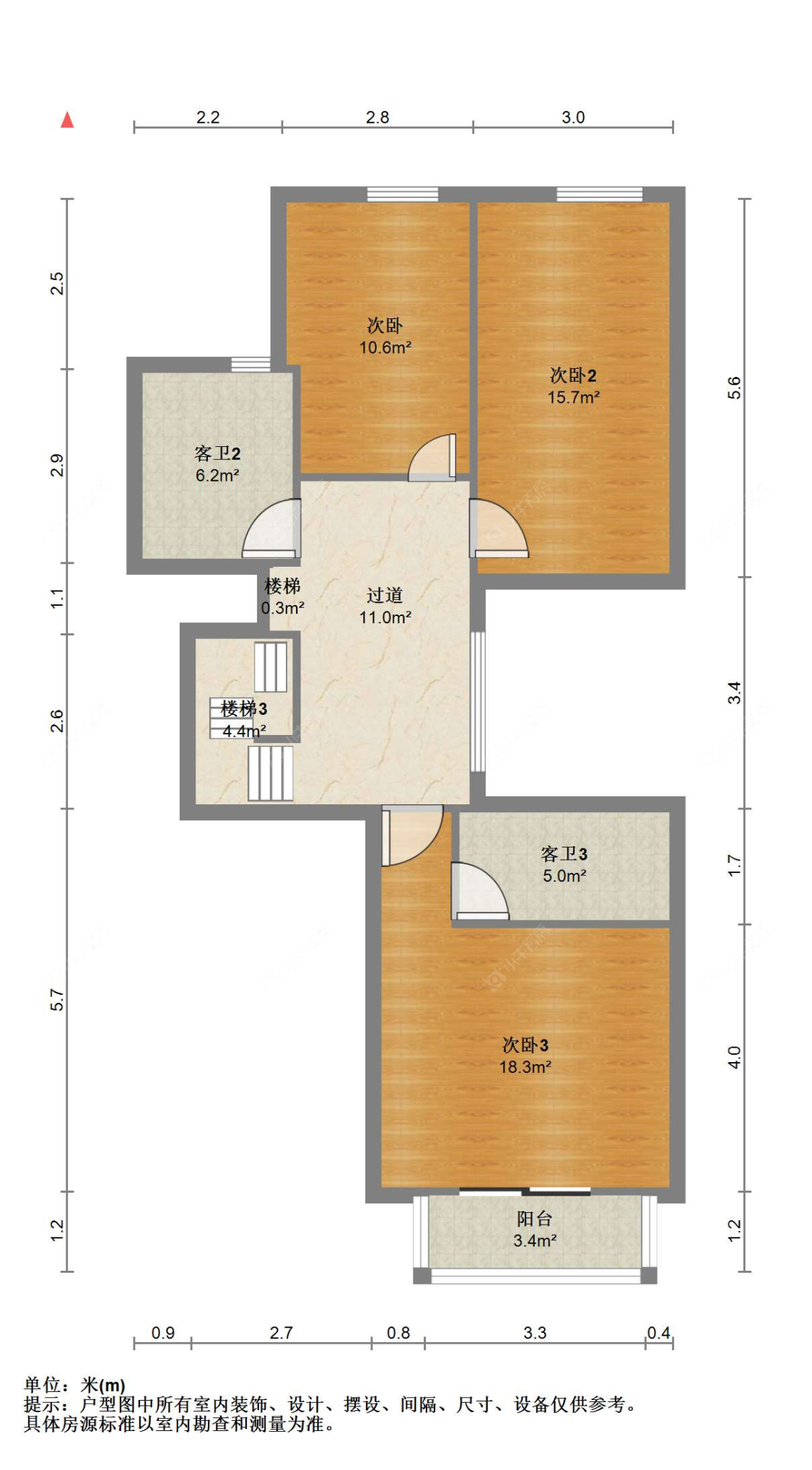 苏州世茂九溪墅(别墅)在售二手房源户型图_小牛看房
