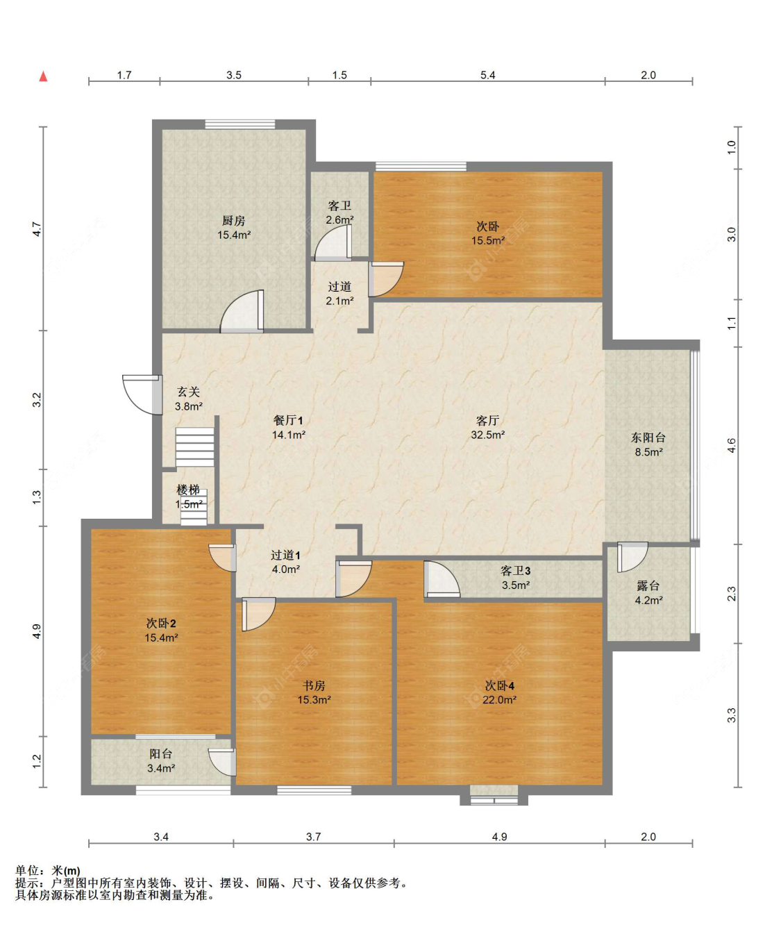 苏州清水湾(张家港)在售二手房源户型图_小牛看房