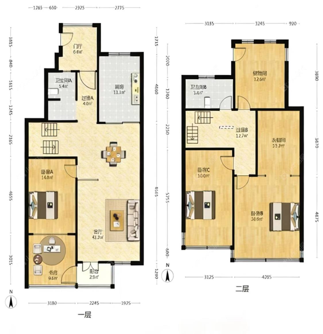 苏州缇香镜湖湾在售二手房源户型图_小牛看房