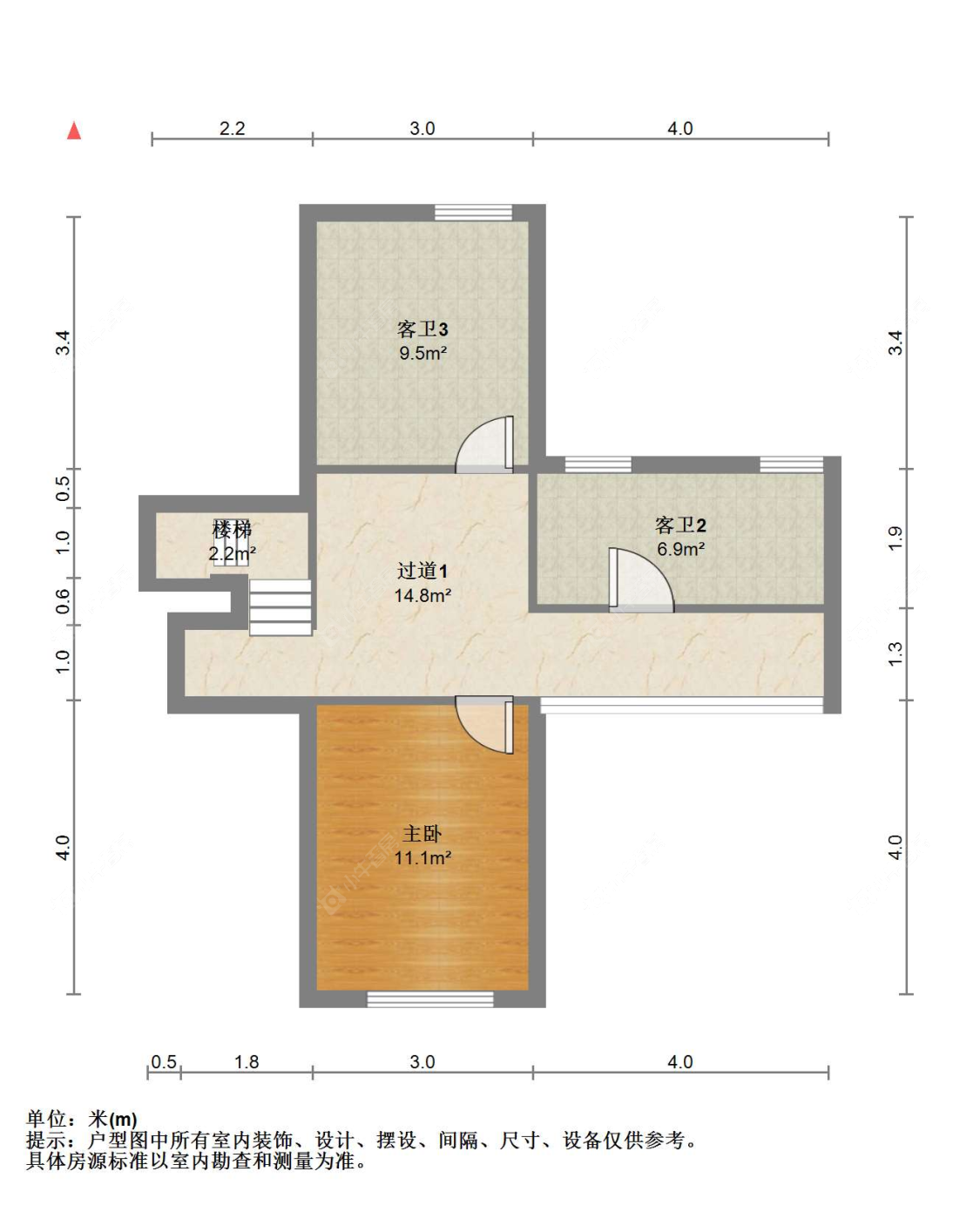 苏州中南樾府在售二手房源户型图_小牛看房