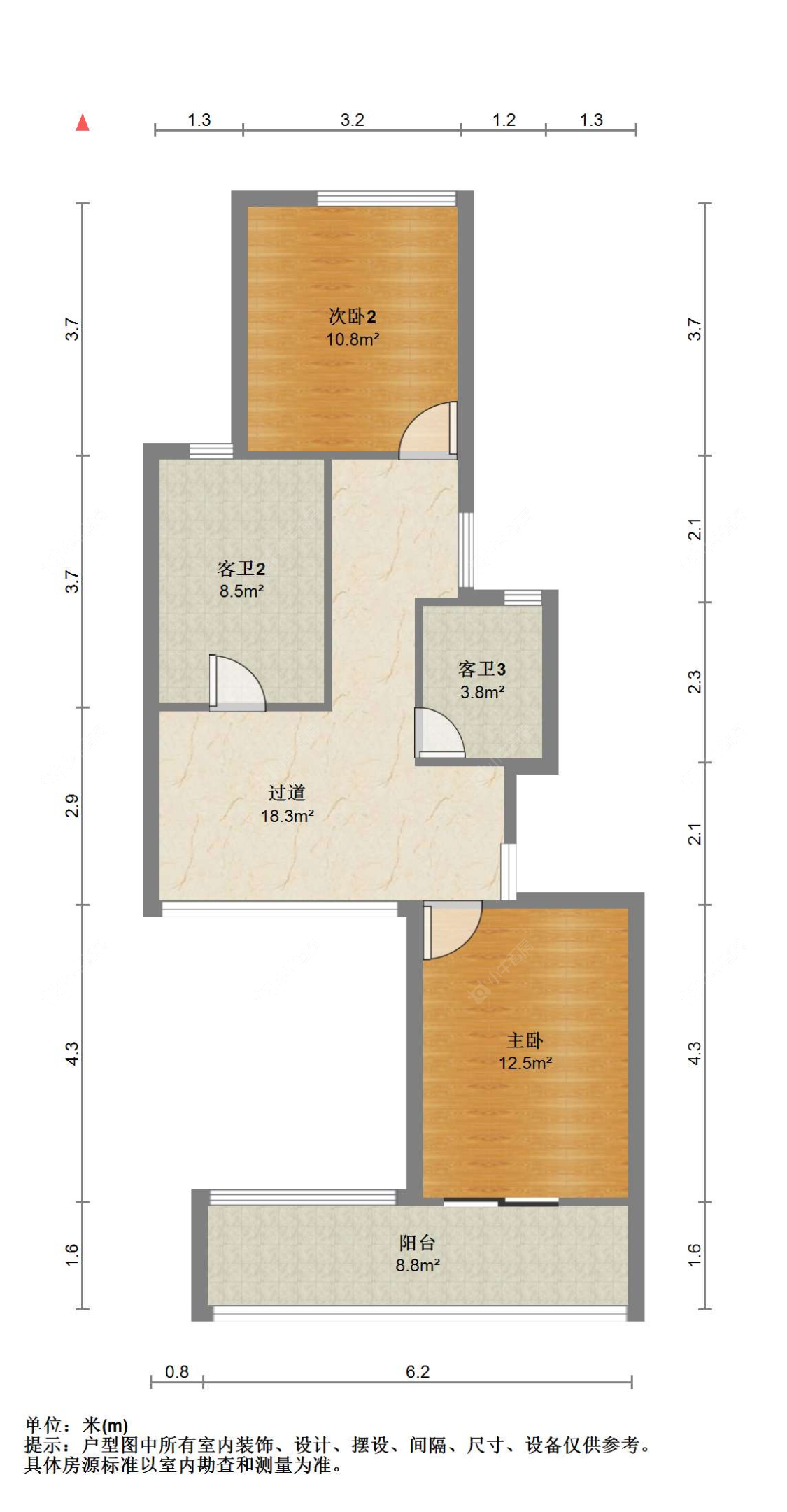 苏州建发御珑湾在售二手房源户型图_小牛看房