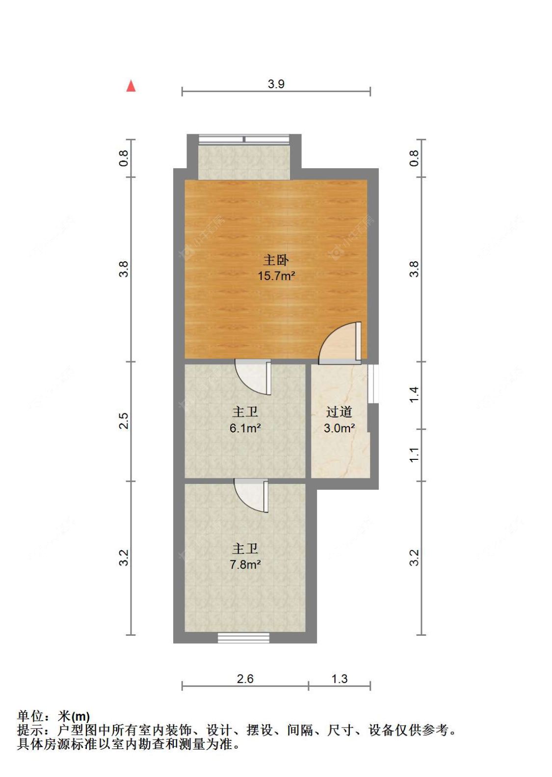 苏州世茂九溪墅(住宅)在售二手房源户型图_小牛看房