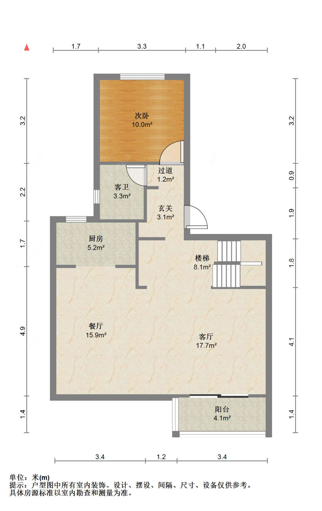 苏州珑樾花园在售二手房源户型图_小牛看房