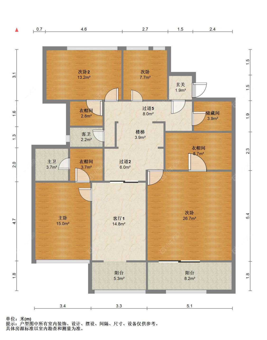 苏州缇香世家在售二手房源户型图_小牛看房