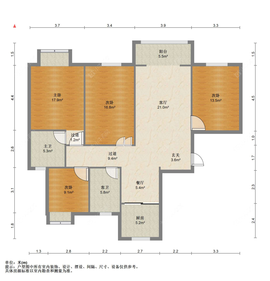 苏州新乘北苑四期在售二手房源户型图_小牛看房