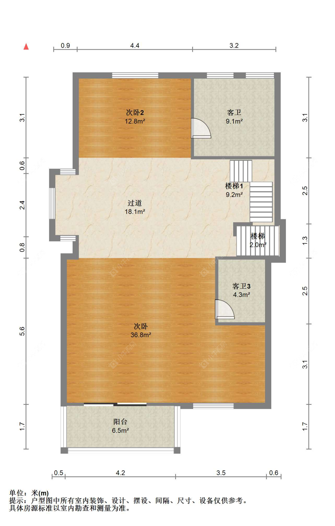 苏州中昊檀宫在售二手房源户型图_小牛看房