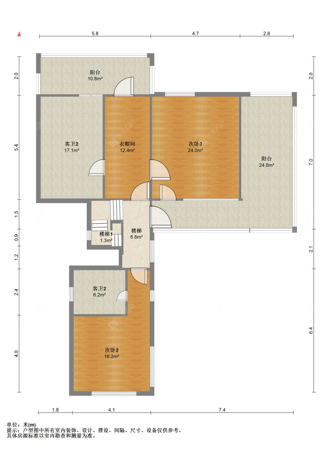 苏州世茂九溪墅(别墅)在售二手房源户型图_小牛看房
