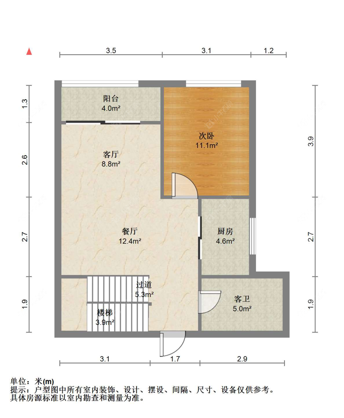 苏州中联铂悦在售二手房源户型图_小牛看房