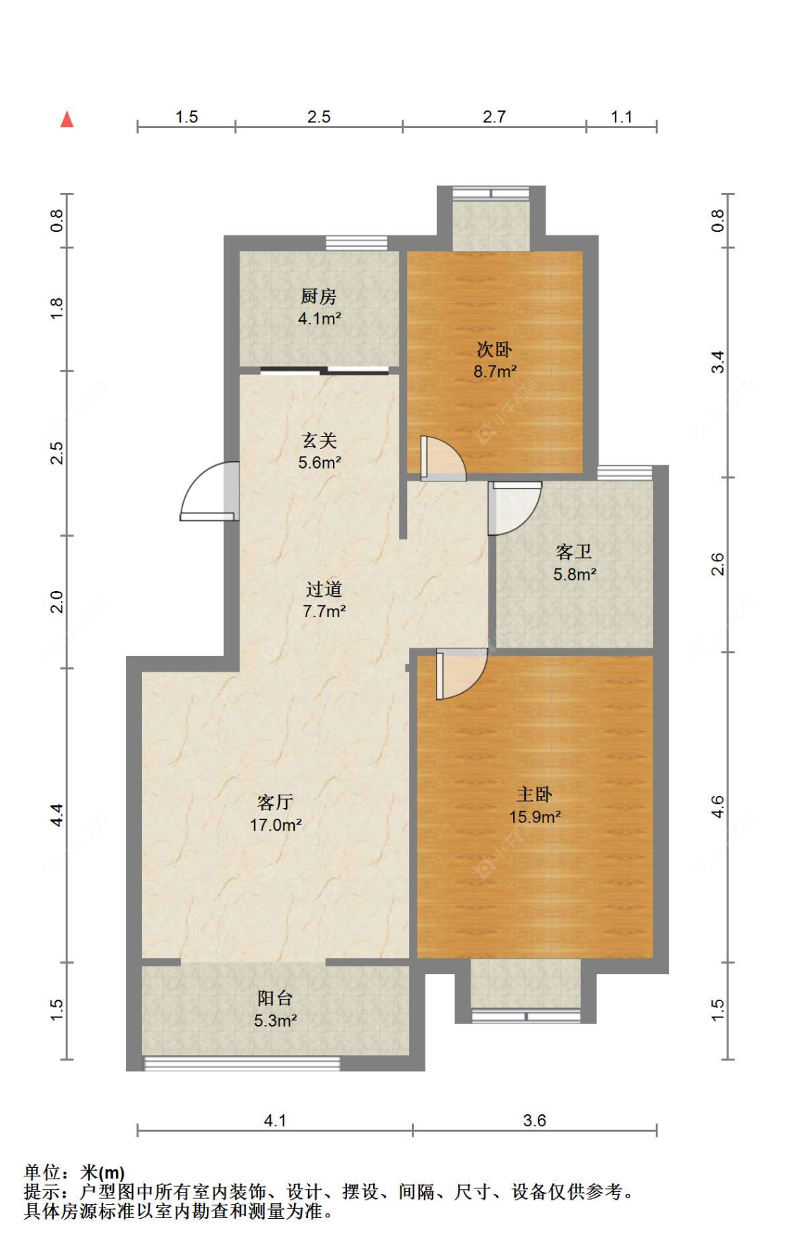 苏州新航花苑在售二手房源户型图_小牛看房
