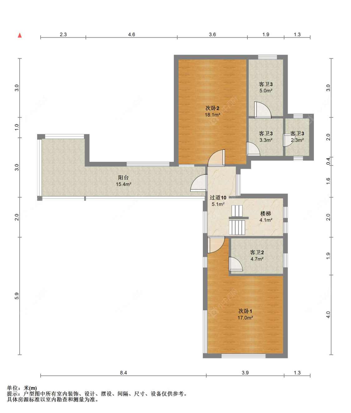 苏州世茂九溪墅(别墅)在售二手房源户型图_小牛看房