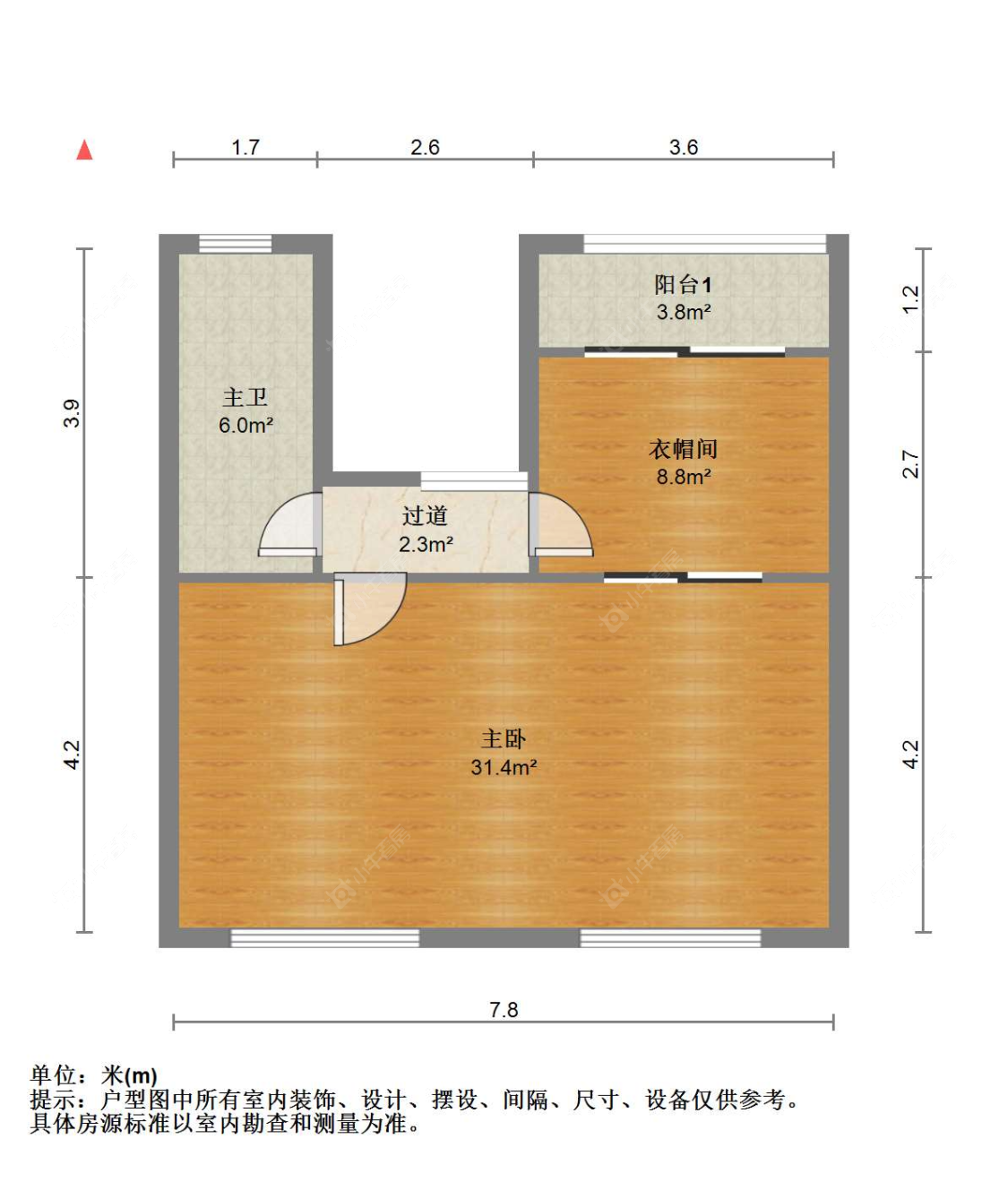 苏州湖滨世家在售二手房源户型图_小牛看房